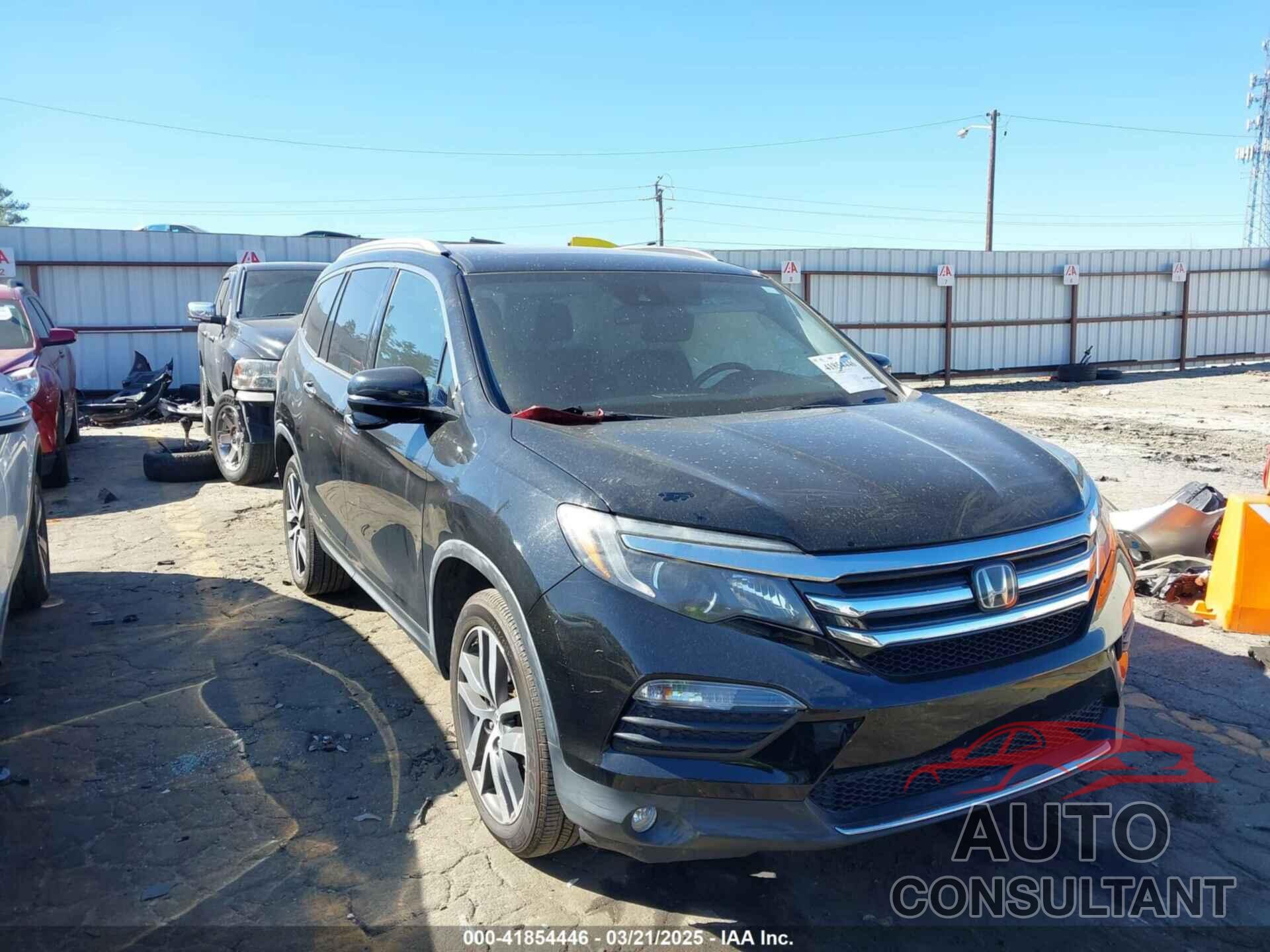 HONDA PILOT 2016 - 5FNYF5H94GB044600