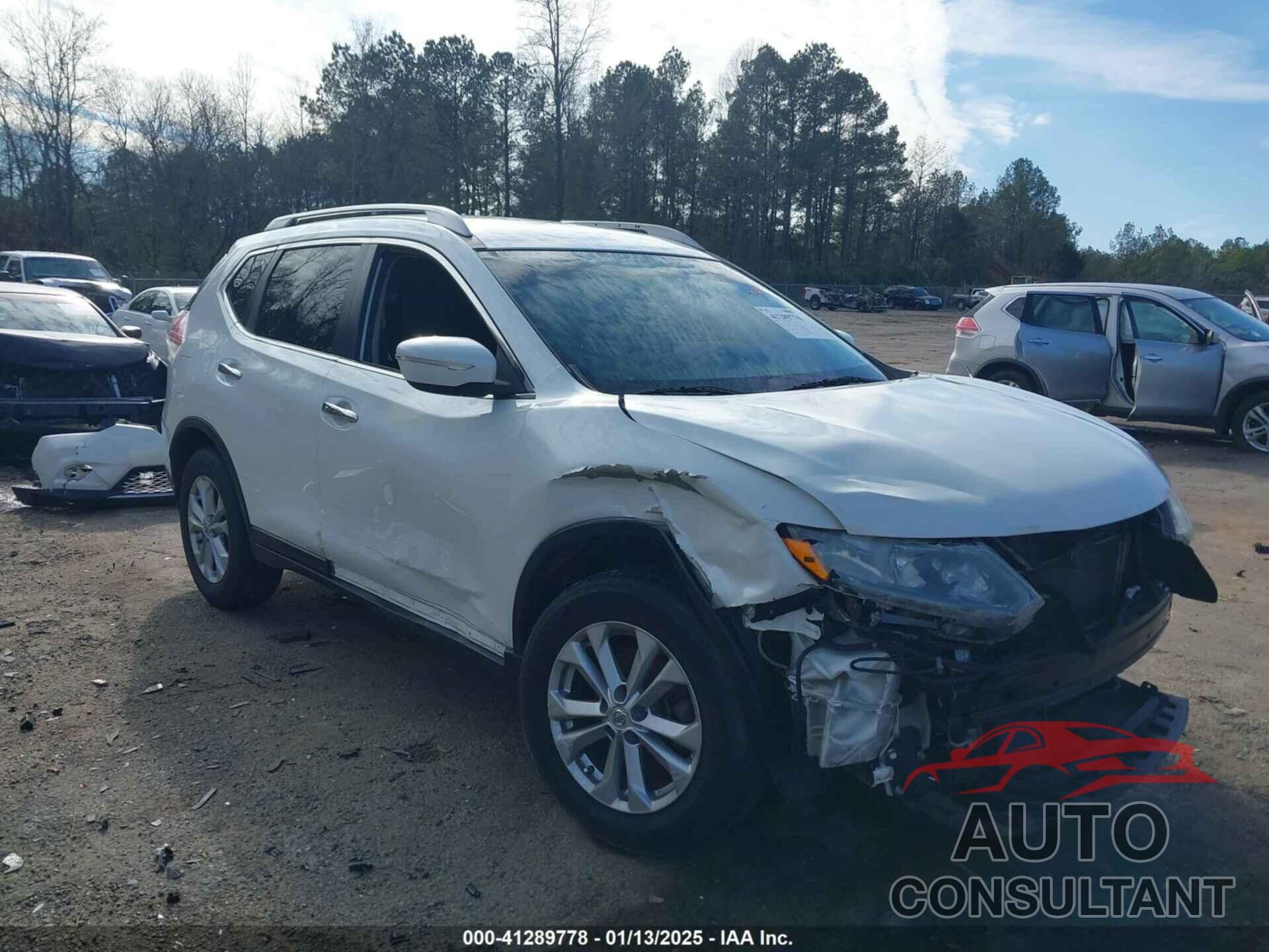 NISSAN ROGUE 2015 - KNMAT2MT5FP539922