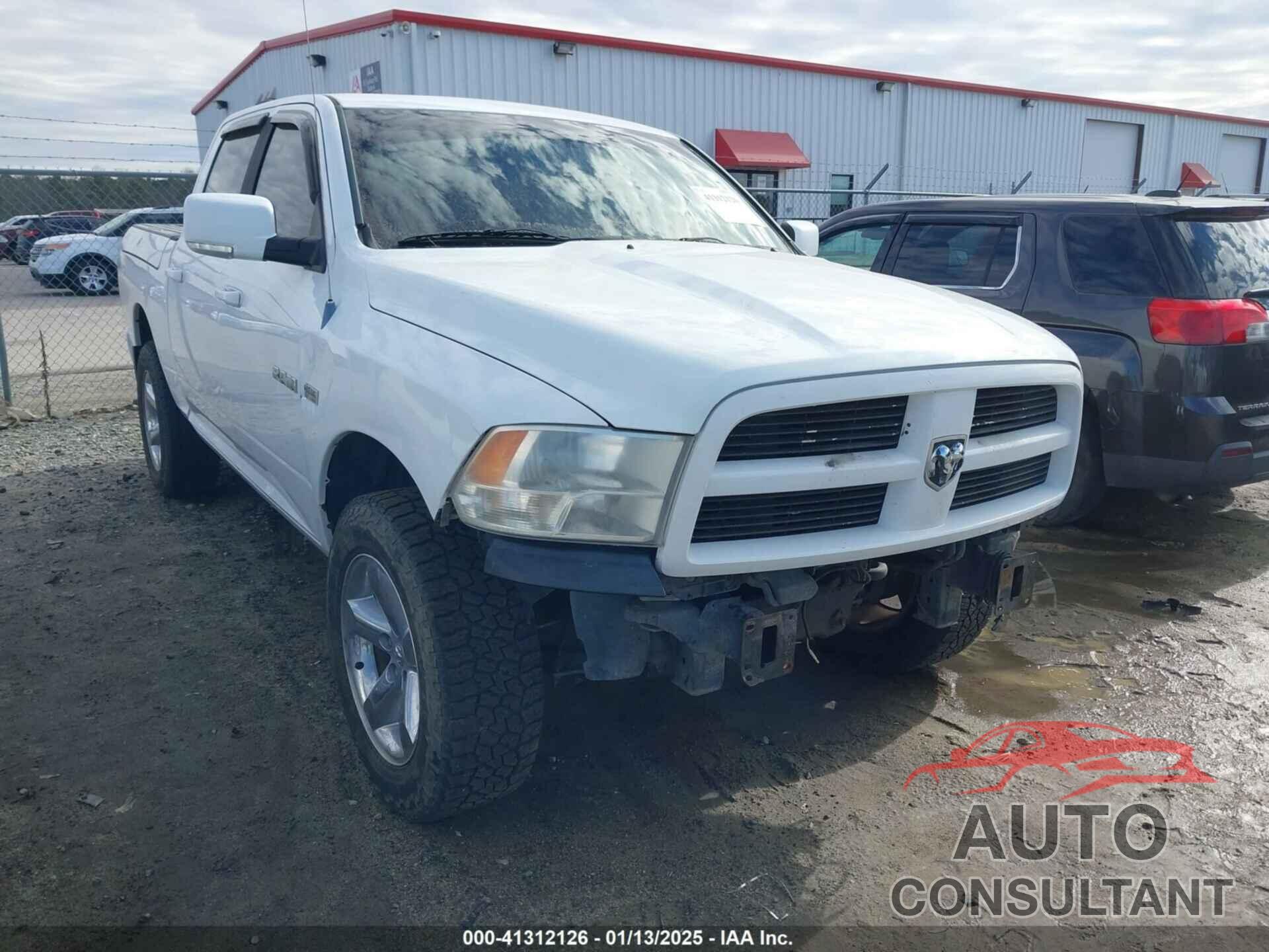 DODGE RAM 1500 2010 - 1D7RV1CT9AS220141