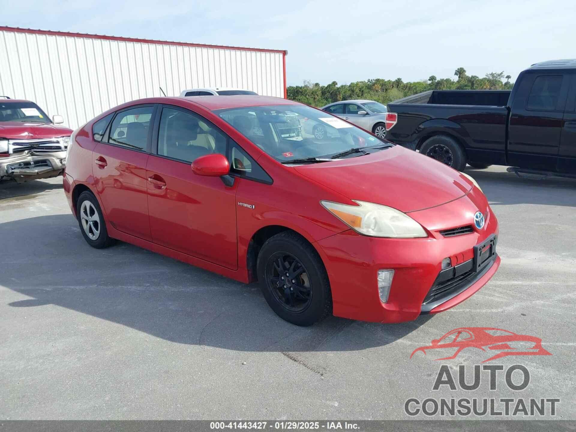 TOYOTA PRIUS 2013 - JTDKN3DU9D5632884