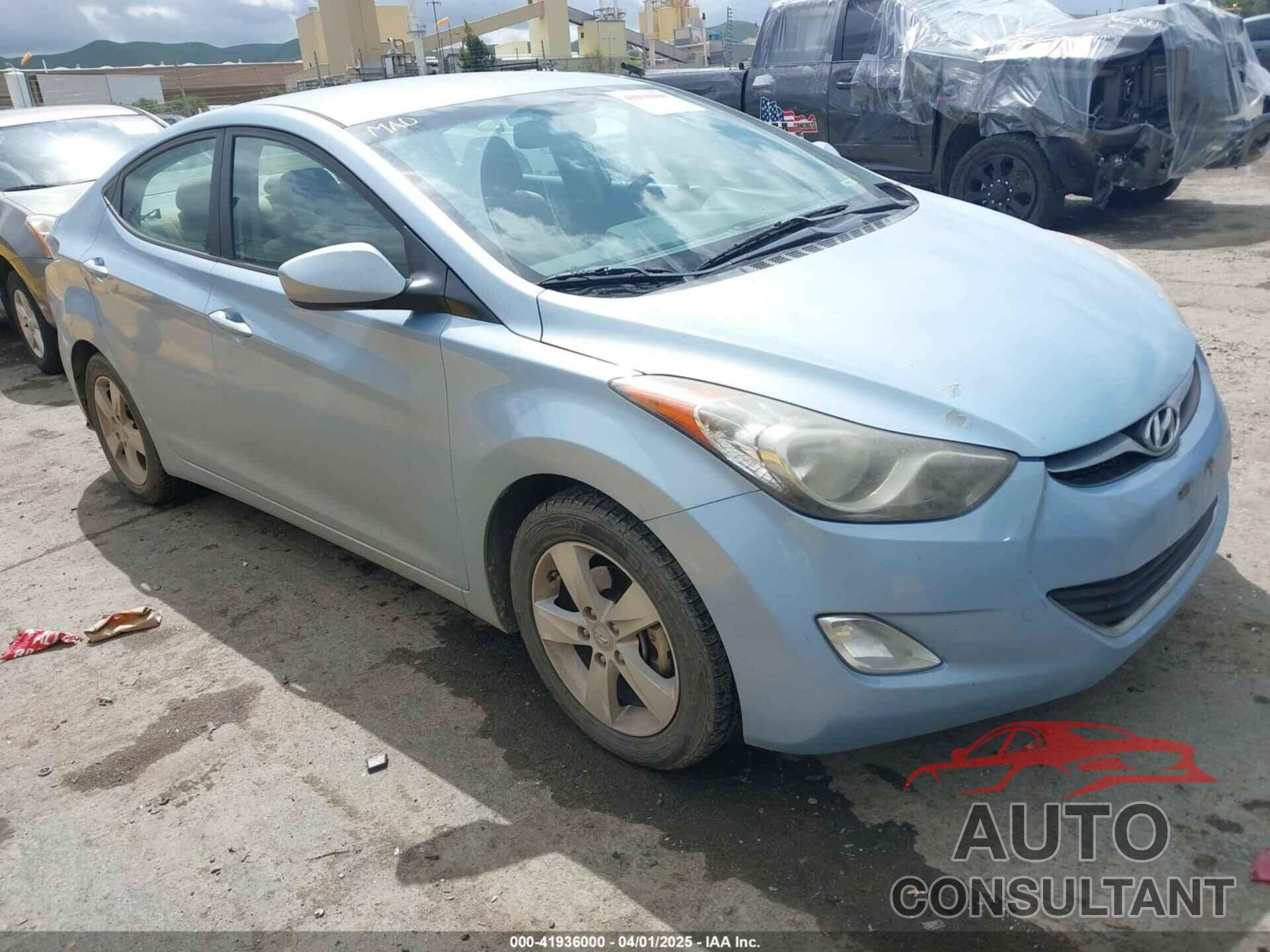 HYUNDAI ELANTRA 2013 - KMHDH4AE1DU566206