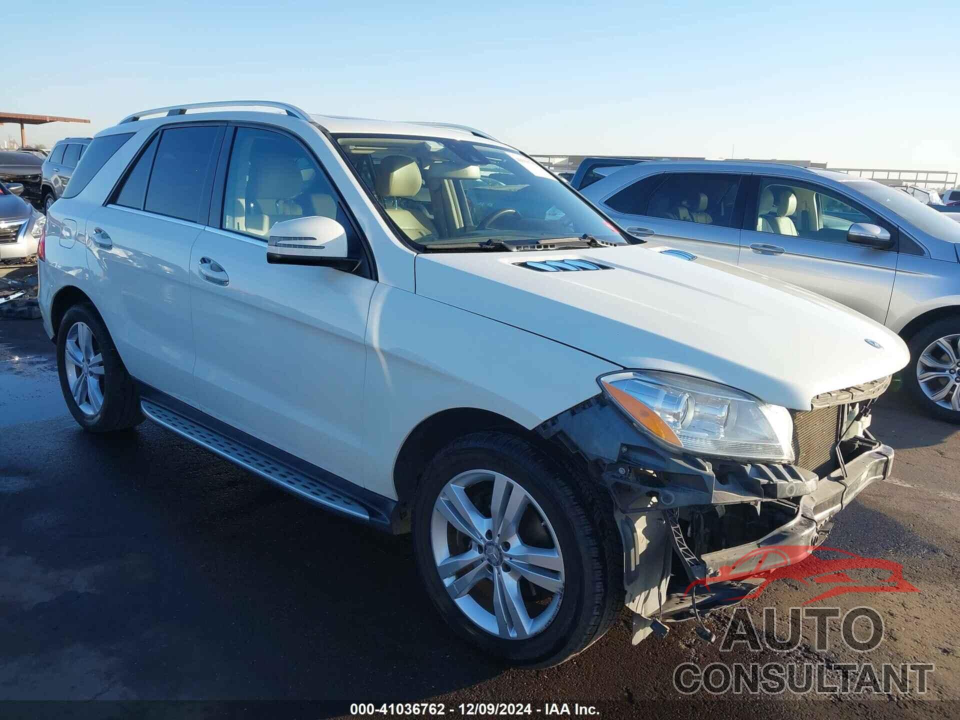 MERCEDES-BENZ ML 350 2013 - 4JGDA5HB5DA244238