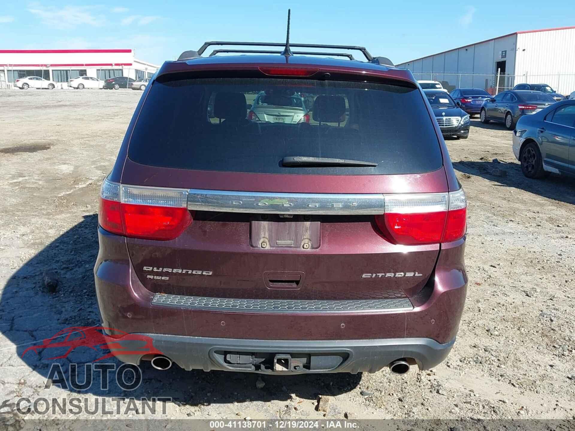 DODGE DURANGO 2012 - 1C4SDJETXCC192584