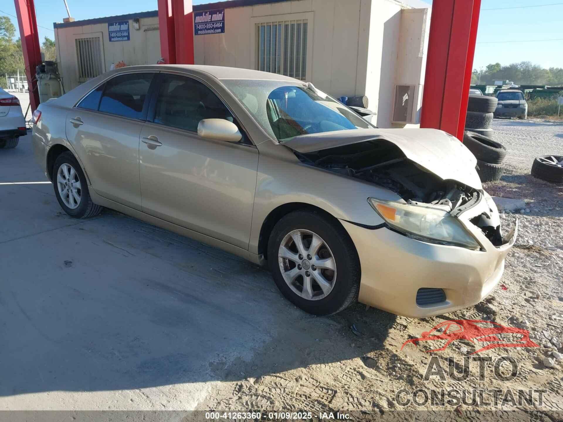 TOYOTA CAMRY 2011 - 4T1BF3EK9BU163594