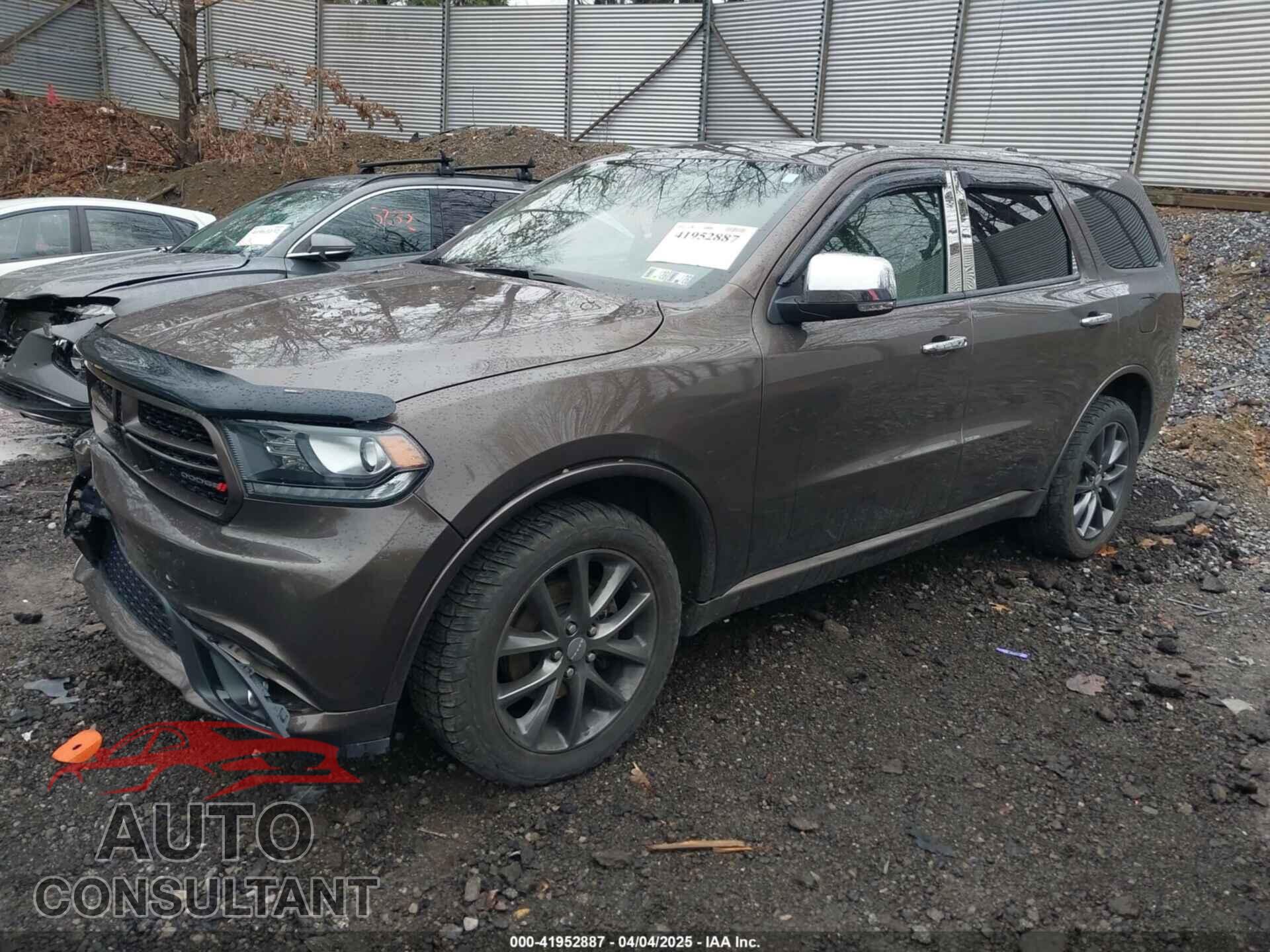 DODGE DURANGO 2017 - 1C4RDJDG2HC839313