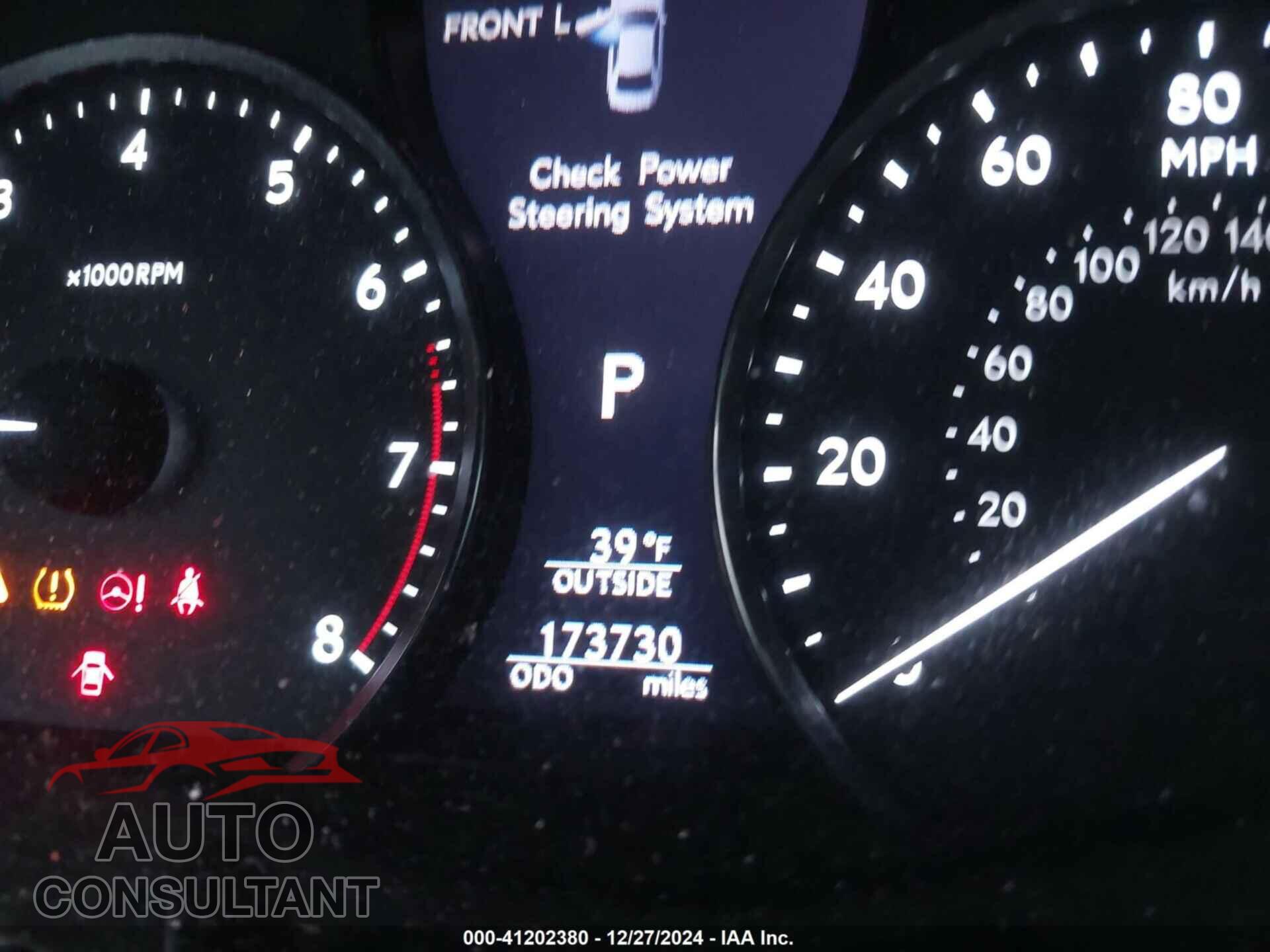LEXUS LS 460 2013 - JTHCL5EF3D5017977