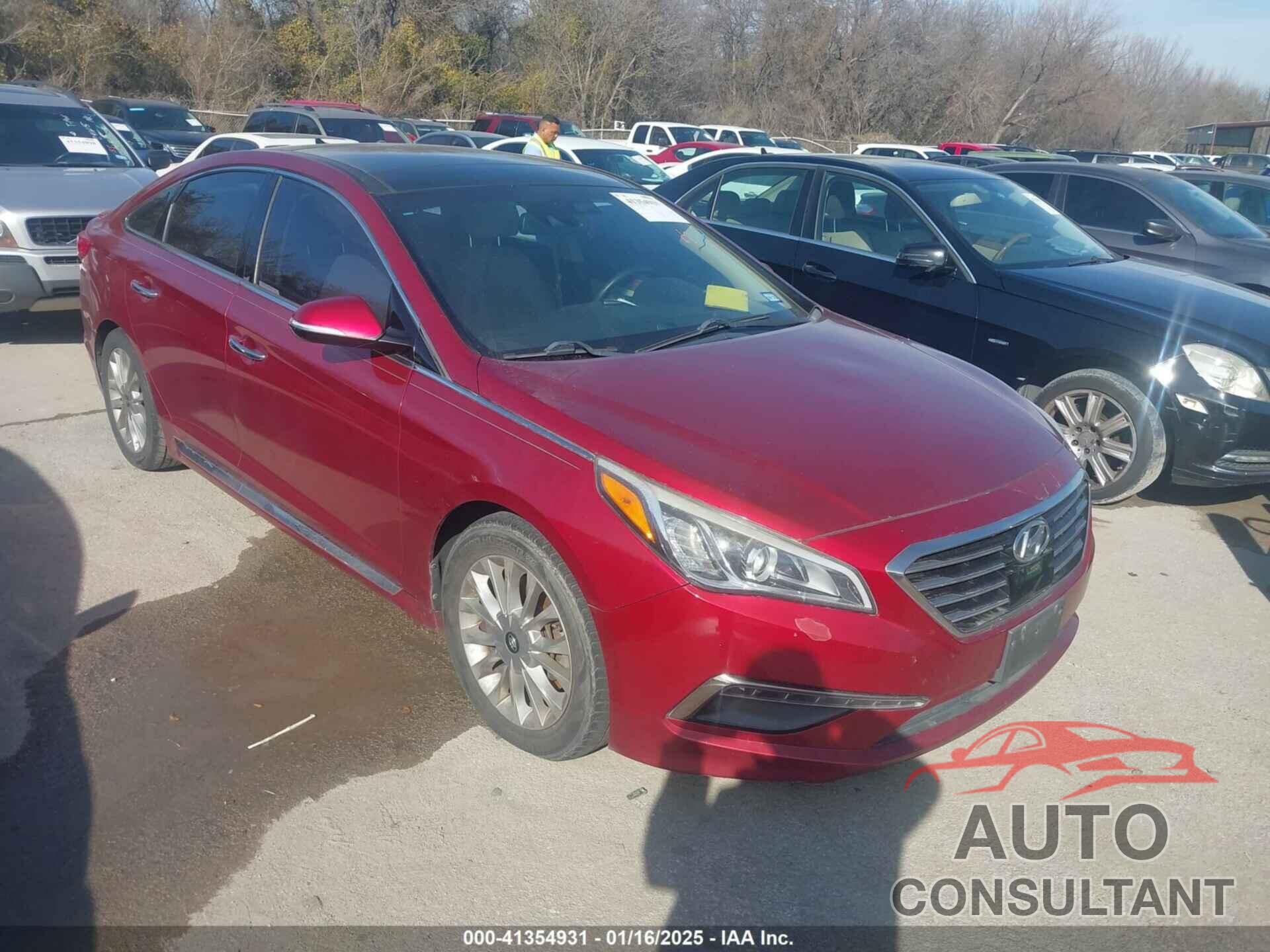 HYUNDAI SONATA 2015 - 5NPE34AFXFH038628