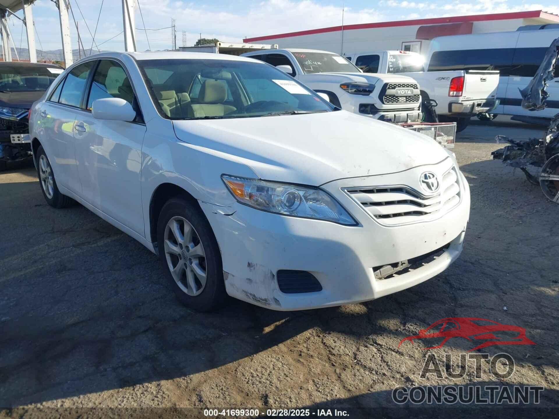 TOYOTA CAMRY 2011 - 4T4BF3EK0BR147306