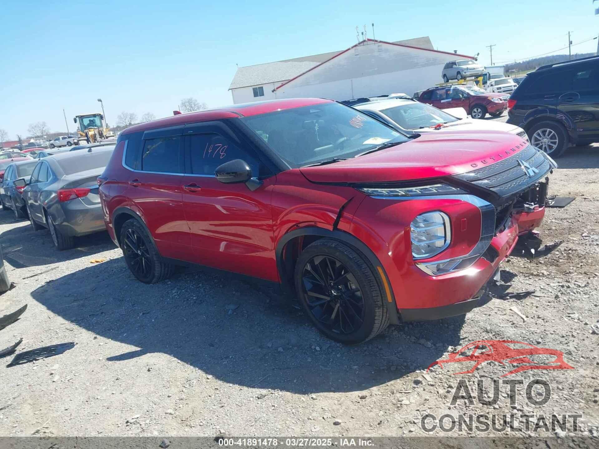 MITSUBISHI OUTLANDER 2022 - JA4J4UA82NZ058161