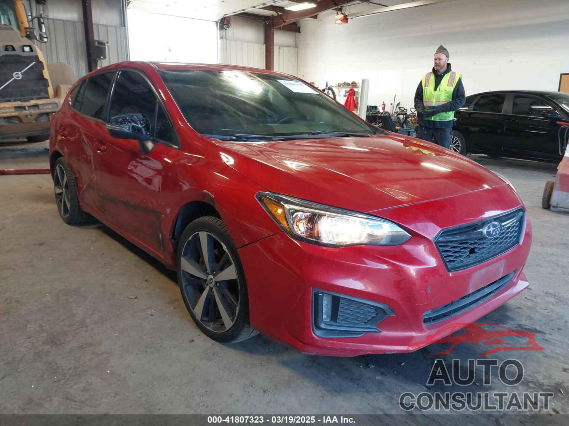 SUBARU IMPREZA 2017 - 4S3GTAL60H3751332