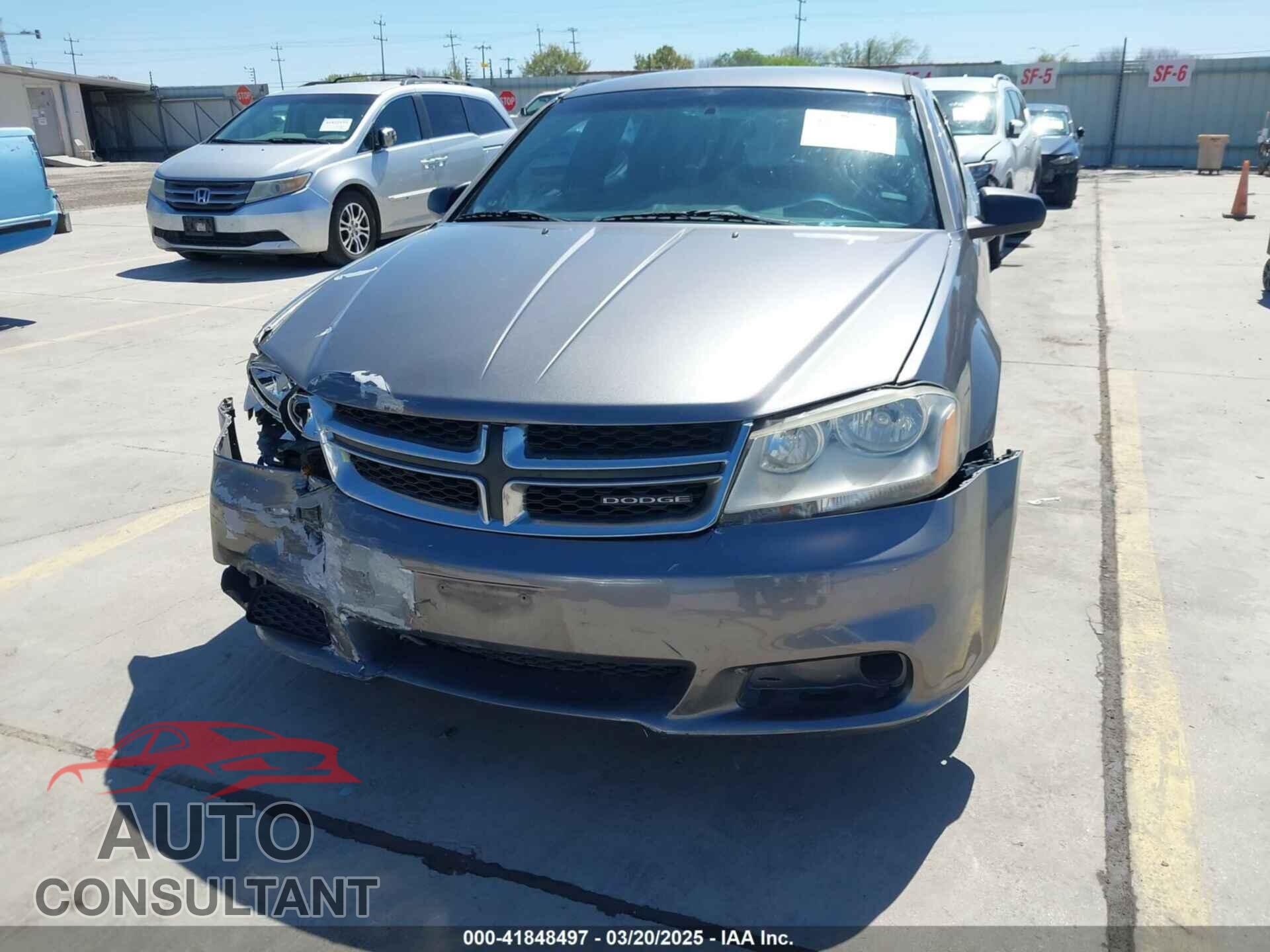 DODGE AVENGER 2011 - 1B3BD4FB3BN608647