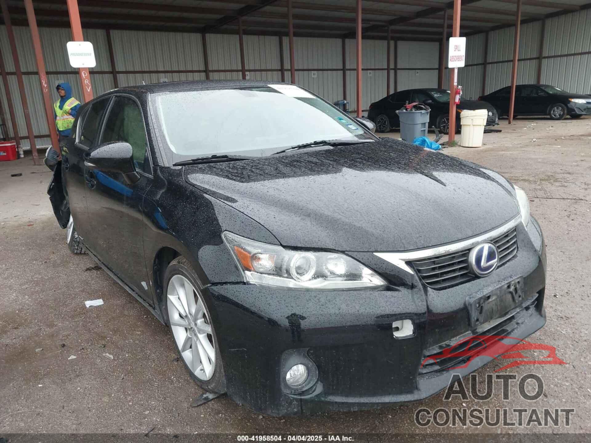 LEXUS CT 200H 2011 - JTHKD5BH3B2043301
