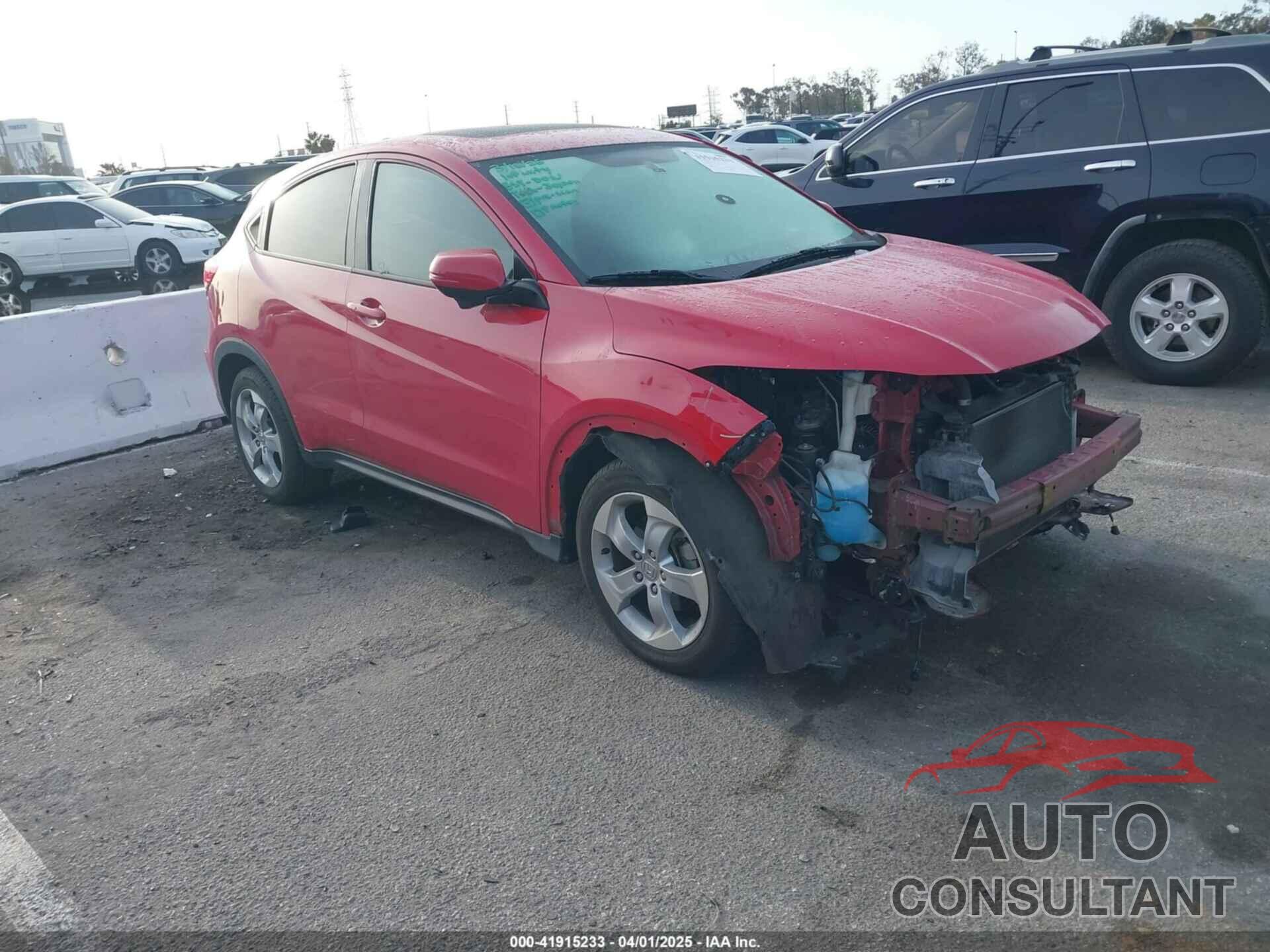 HONDA HR-V 2016 - 3CZRU5H59GM726594