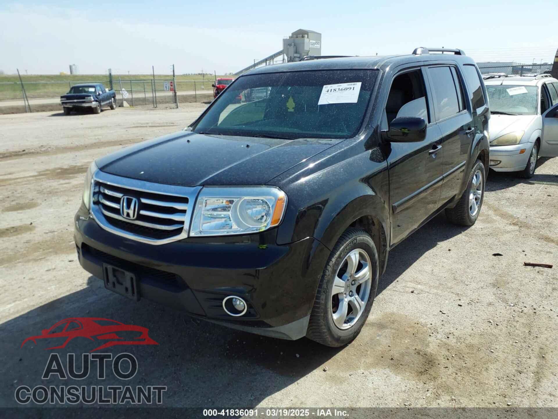 HONDA PILOT 2013 - 5FNYF4H54DB037357
