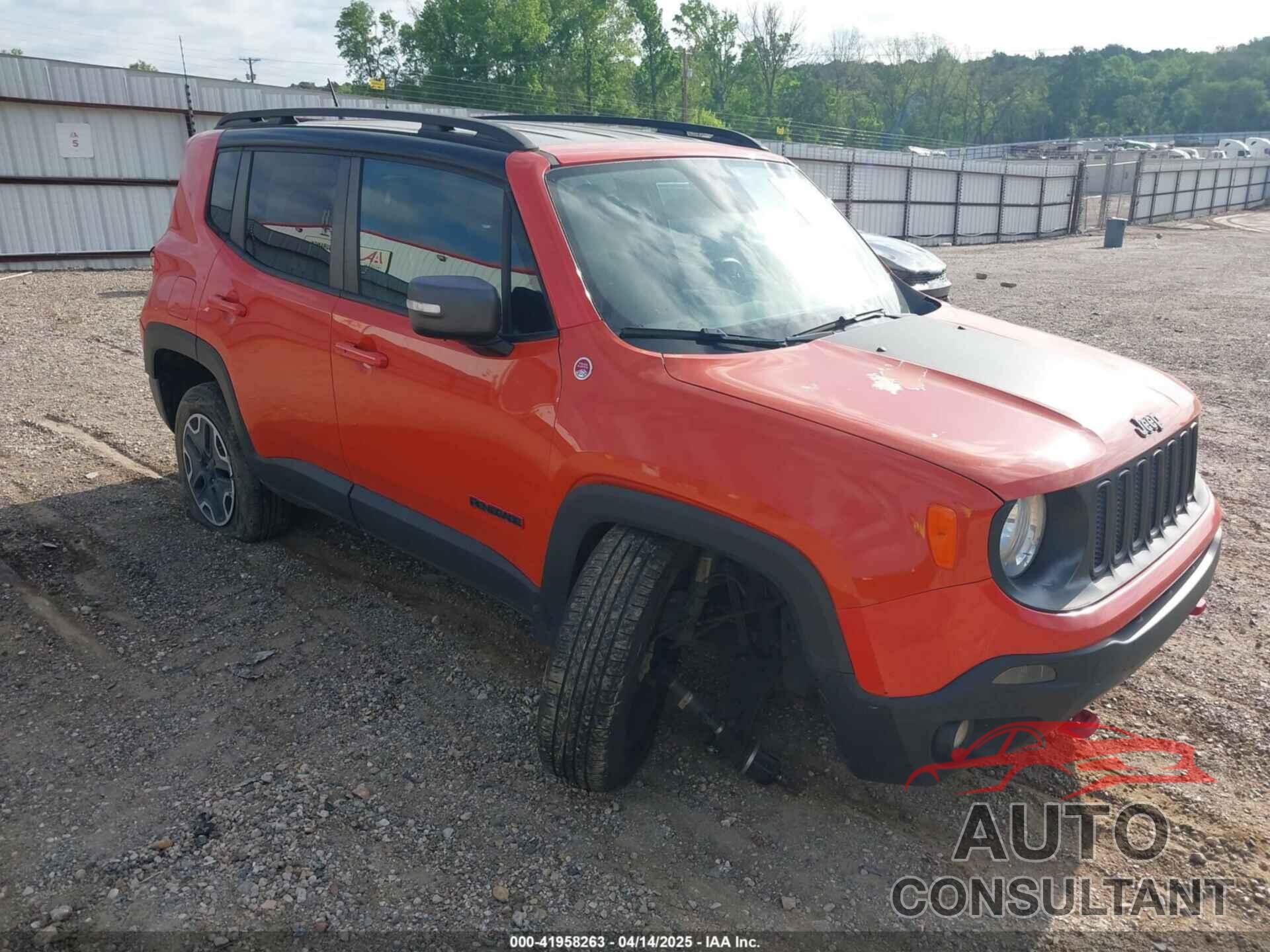 JEEP RENEGADE 2016 - ZACCJBCT1GPE11651