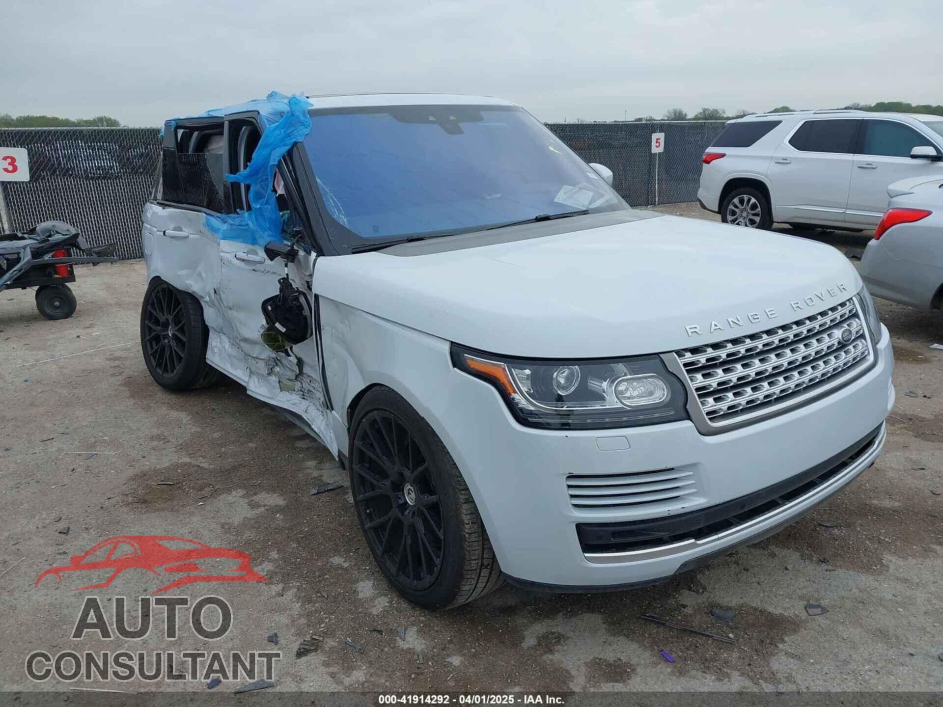 LAND ROVER RANGE ROVER 2017 - SALGS2FV7HA354684