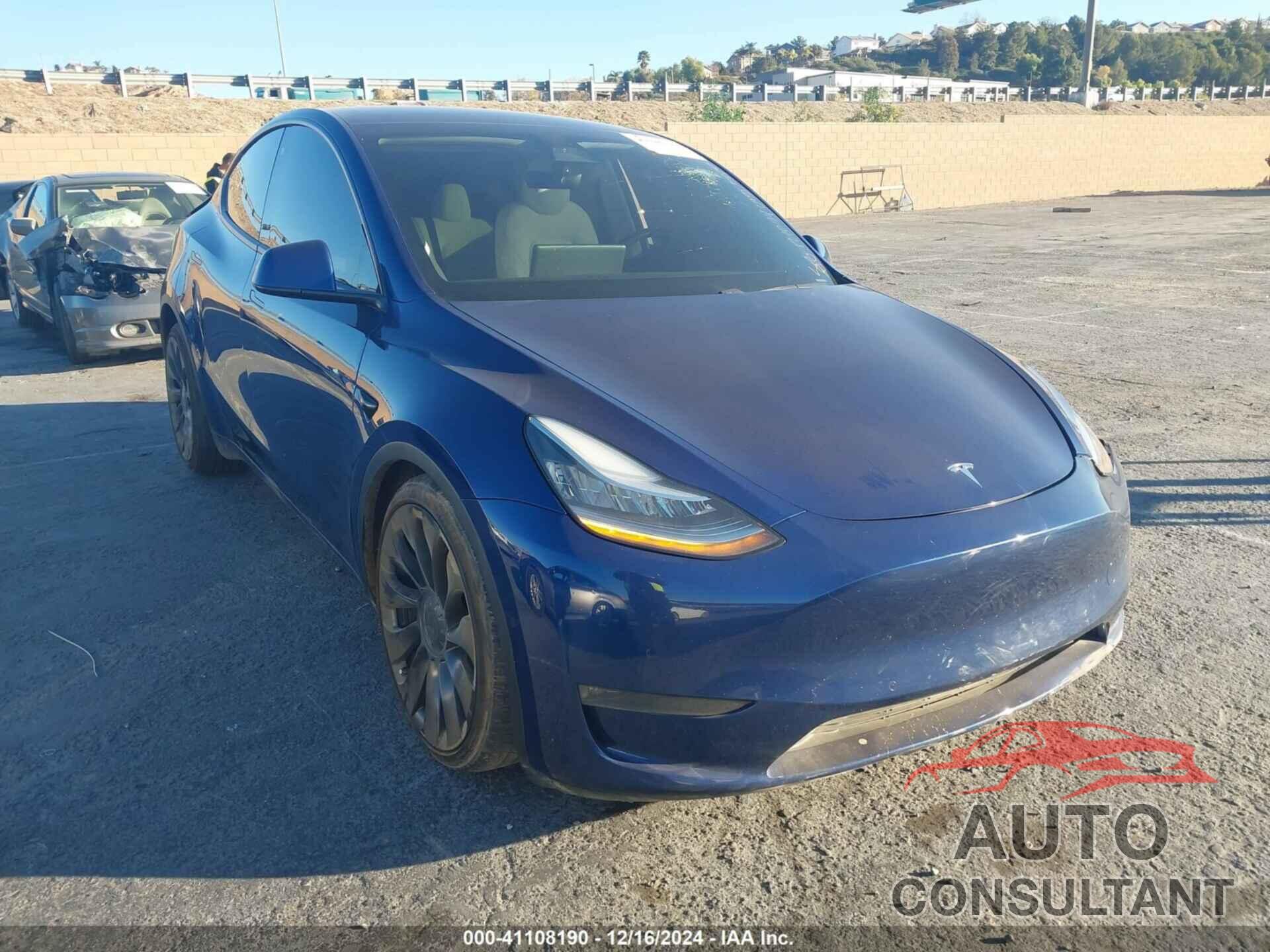 TESLA MODEL Y 2020 - 5YJYGDEF0LF014800