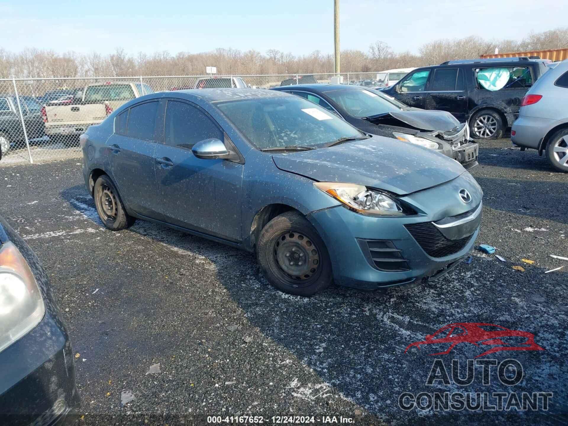 MAZDA MAZDA3 2010 - JM1BL1SG3A1186354