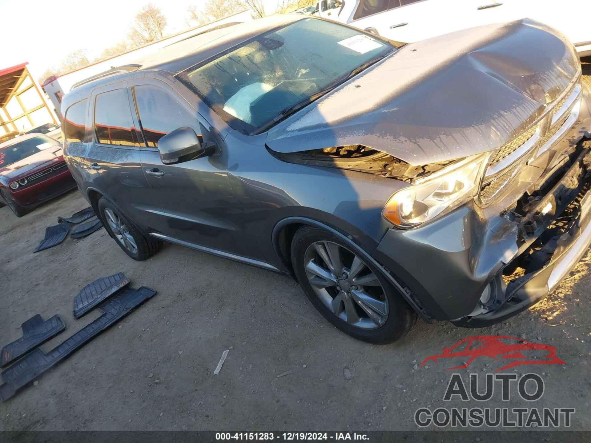 DODGE DURANGO 2012 - 1C4RDJDG9CC100562