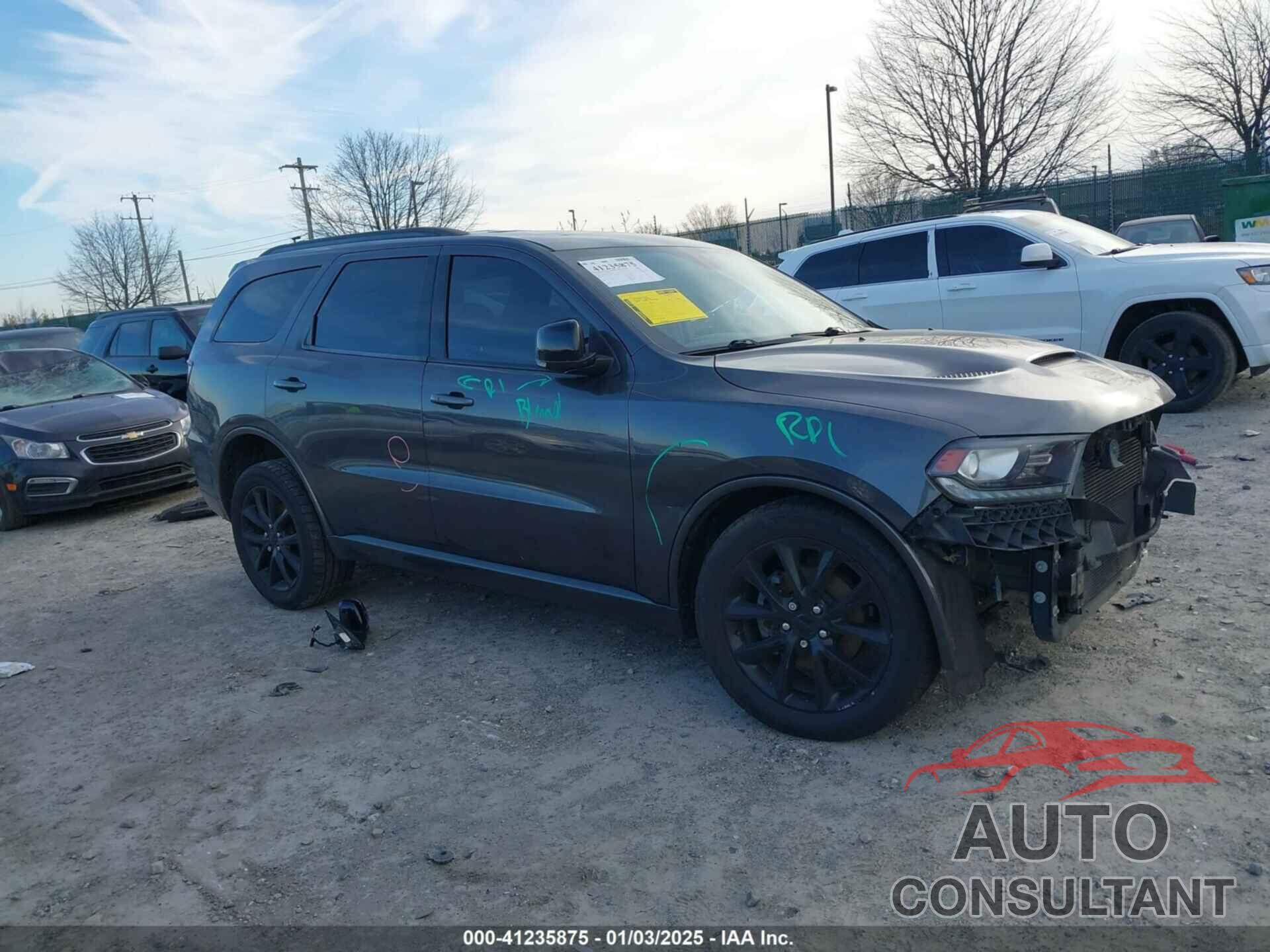 DODGE DURANGO 2018 - 1C4RDJDG4JC462389