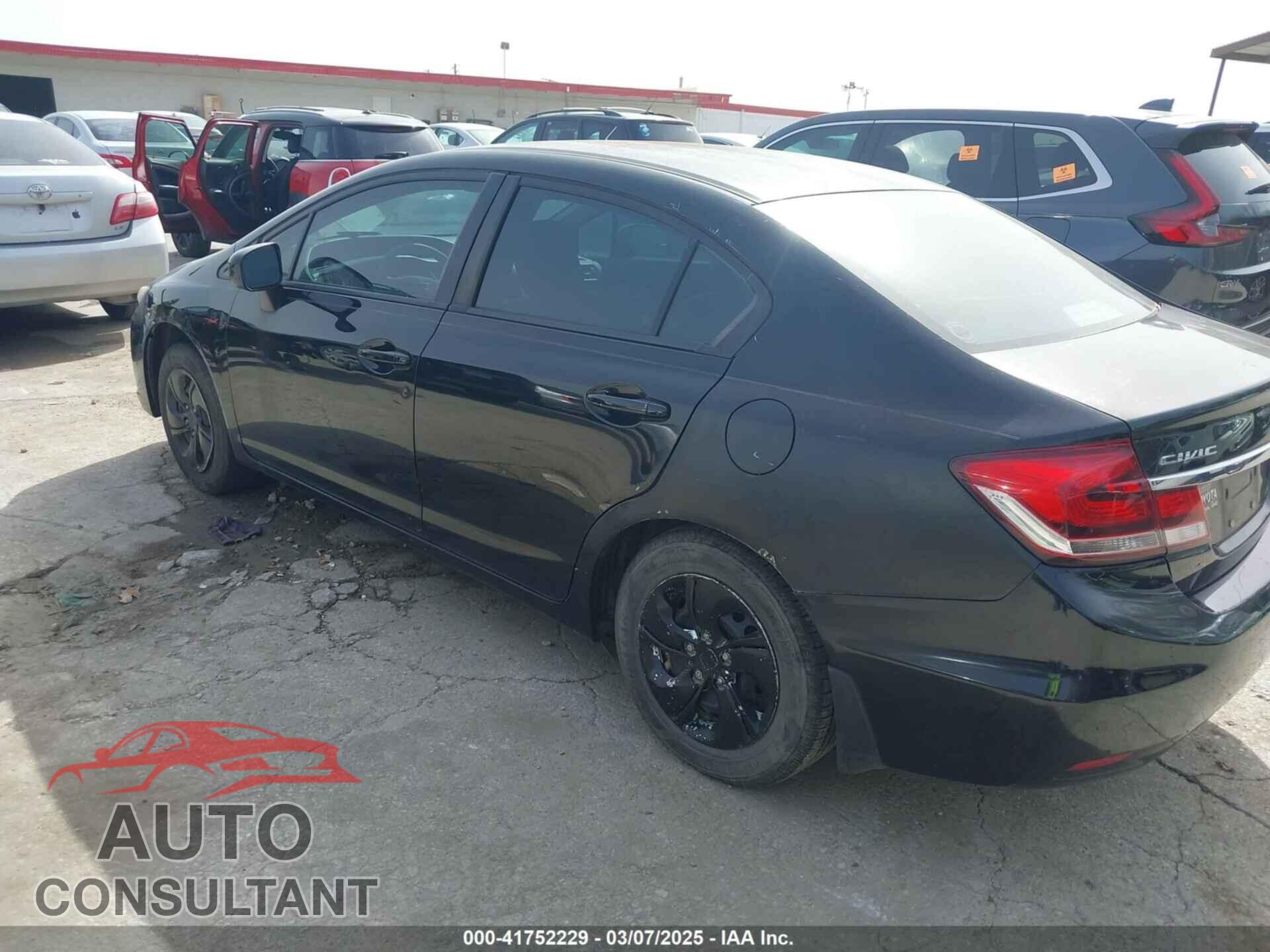 HONDA CIVIC 2014 - 19XFB2F5XEE012125