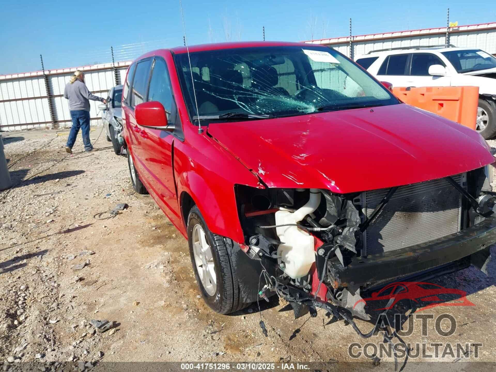 DODGE GRAND CARAVAN 2013 - 2C4RDGCG2DR502971