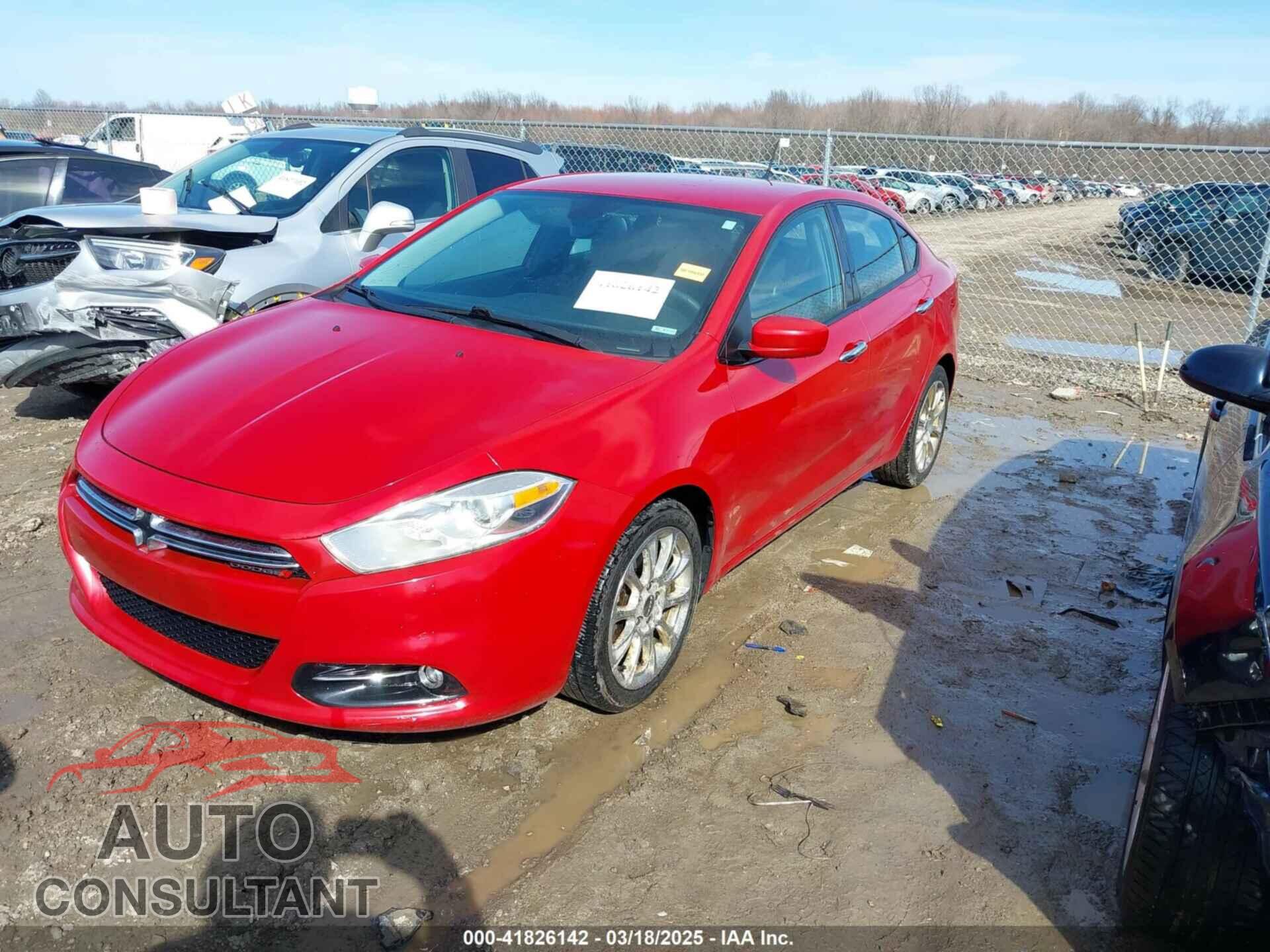 DODGE DART 2016 - 1C3CDFFA0GD823751