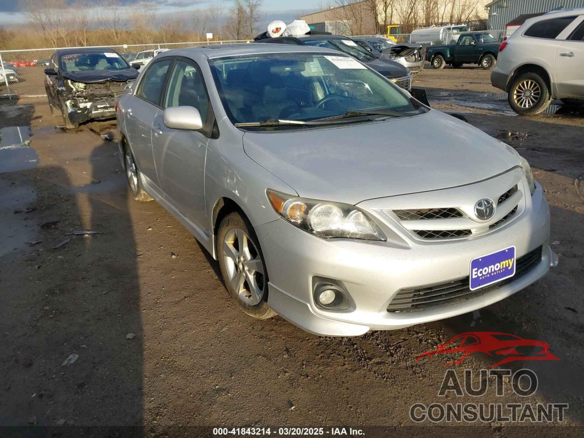 TOYOTA COROLLA 2012 - 2T1BU4EE6CC906804
