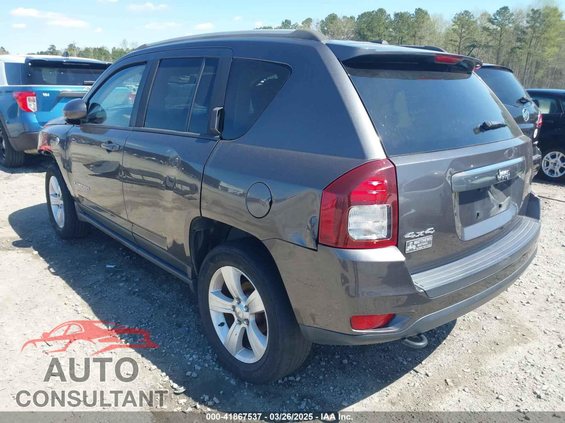 JEEP COMPASS 2017 - 1C4NJDEB3HD137202