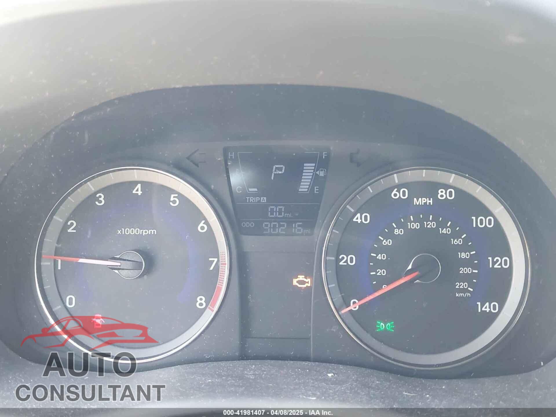 HYUNDAI ACCENT 2012 - KMHCU4AE2CU110933