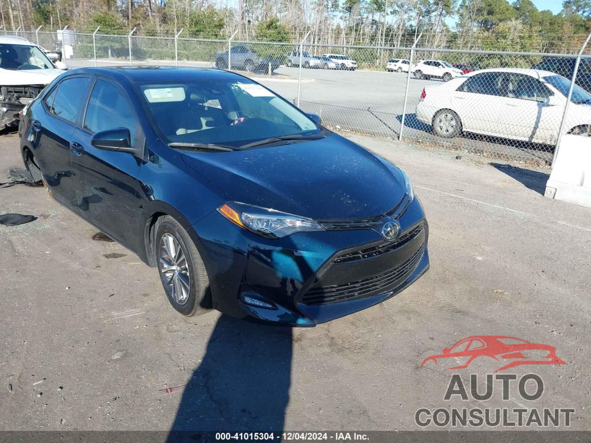 TOYOTA COROLLA 2019 - 2T1BURHE9KC201549