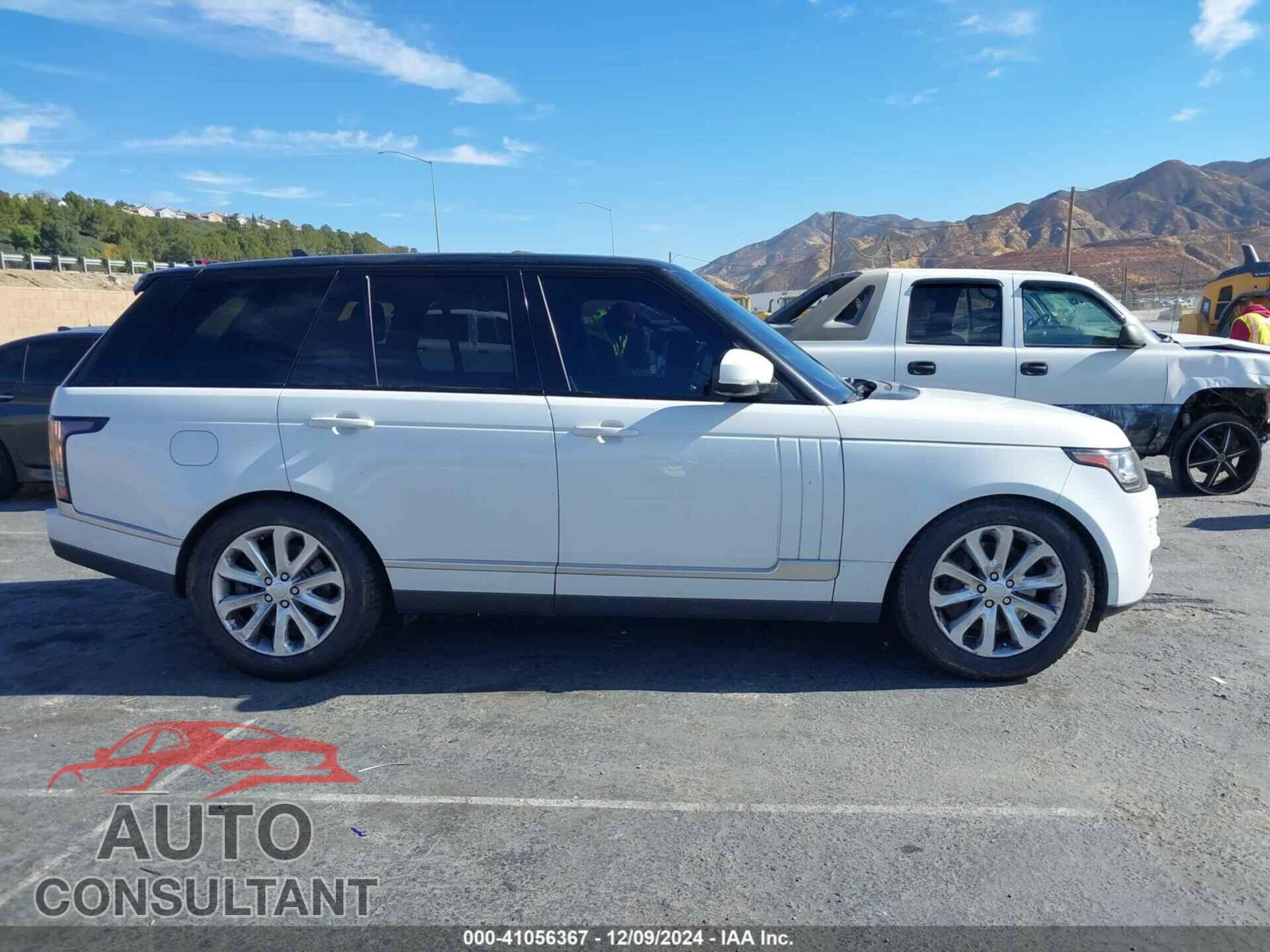 LAND ROVER RANGE ROVER 2016 - SALGS2PF2GA309853