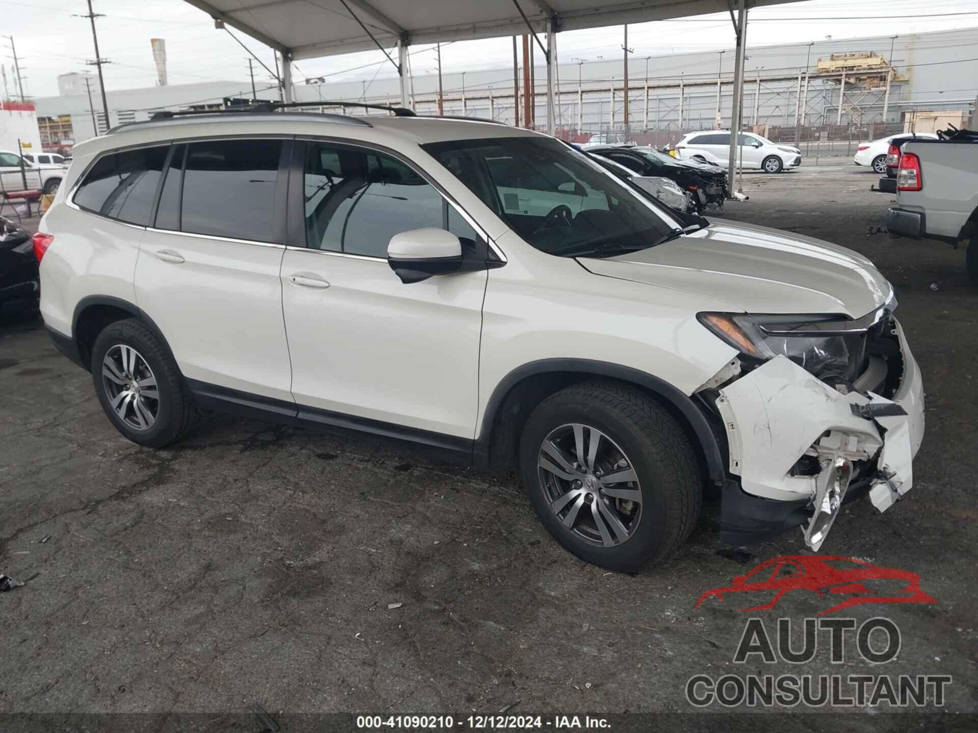 HONDA PILOT 2017 - 5FNYF5H40HB009252