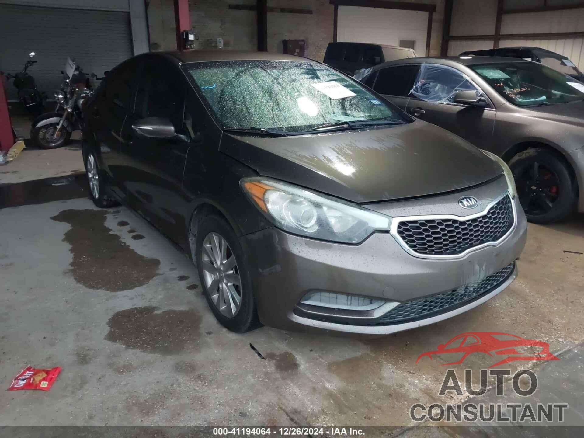 KIA FORTE 2015 - KNAFX4A69F5317803