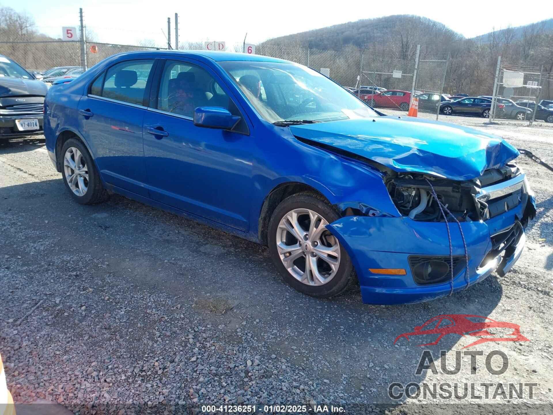 FORD FUSION 2012 - 3FAHP0HA9CR135418