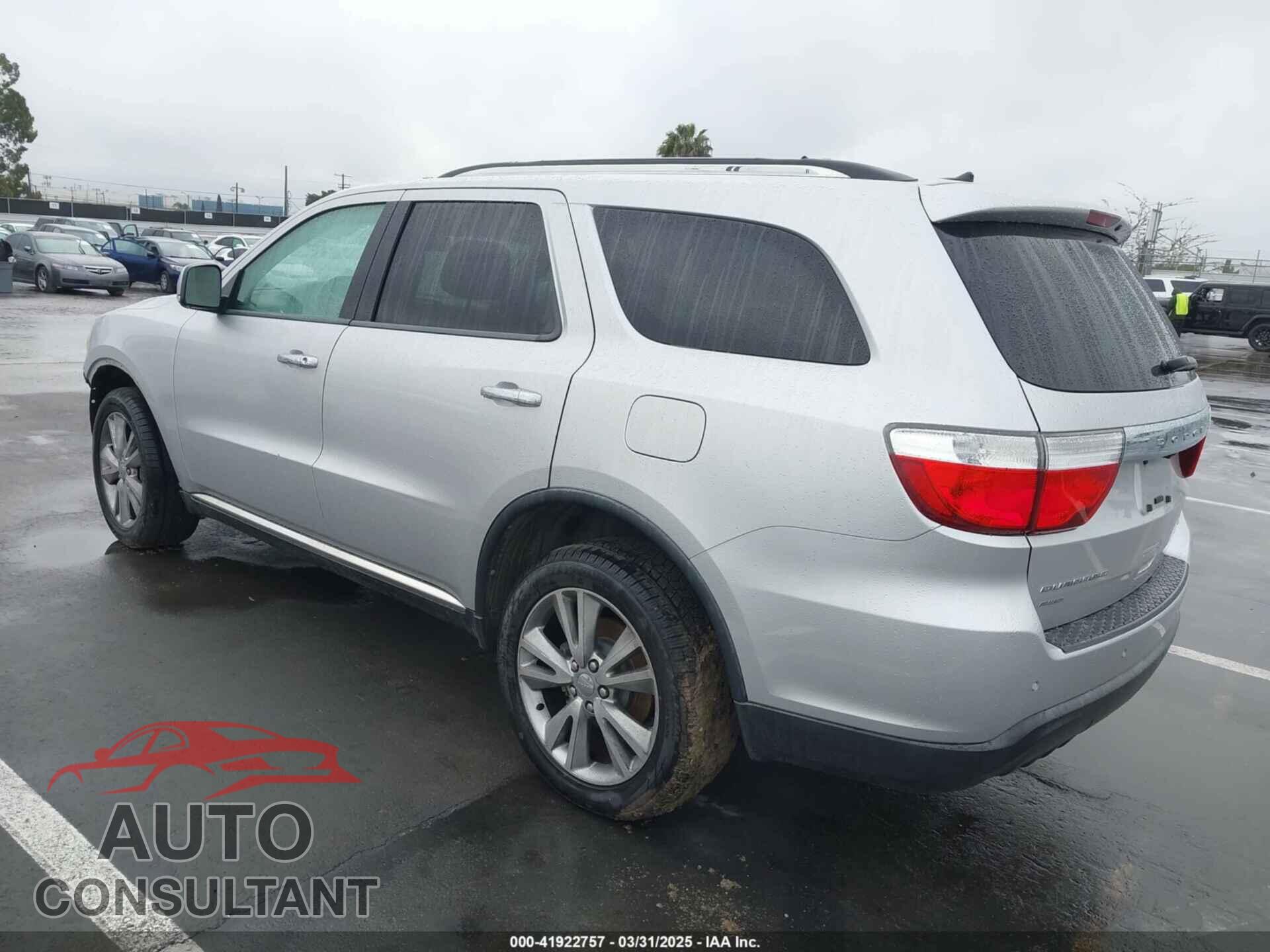 DODGE DURANGO 2013 - 1C4RDJDGXDC637572