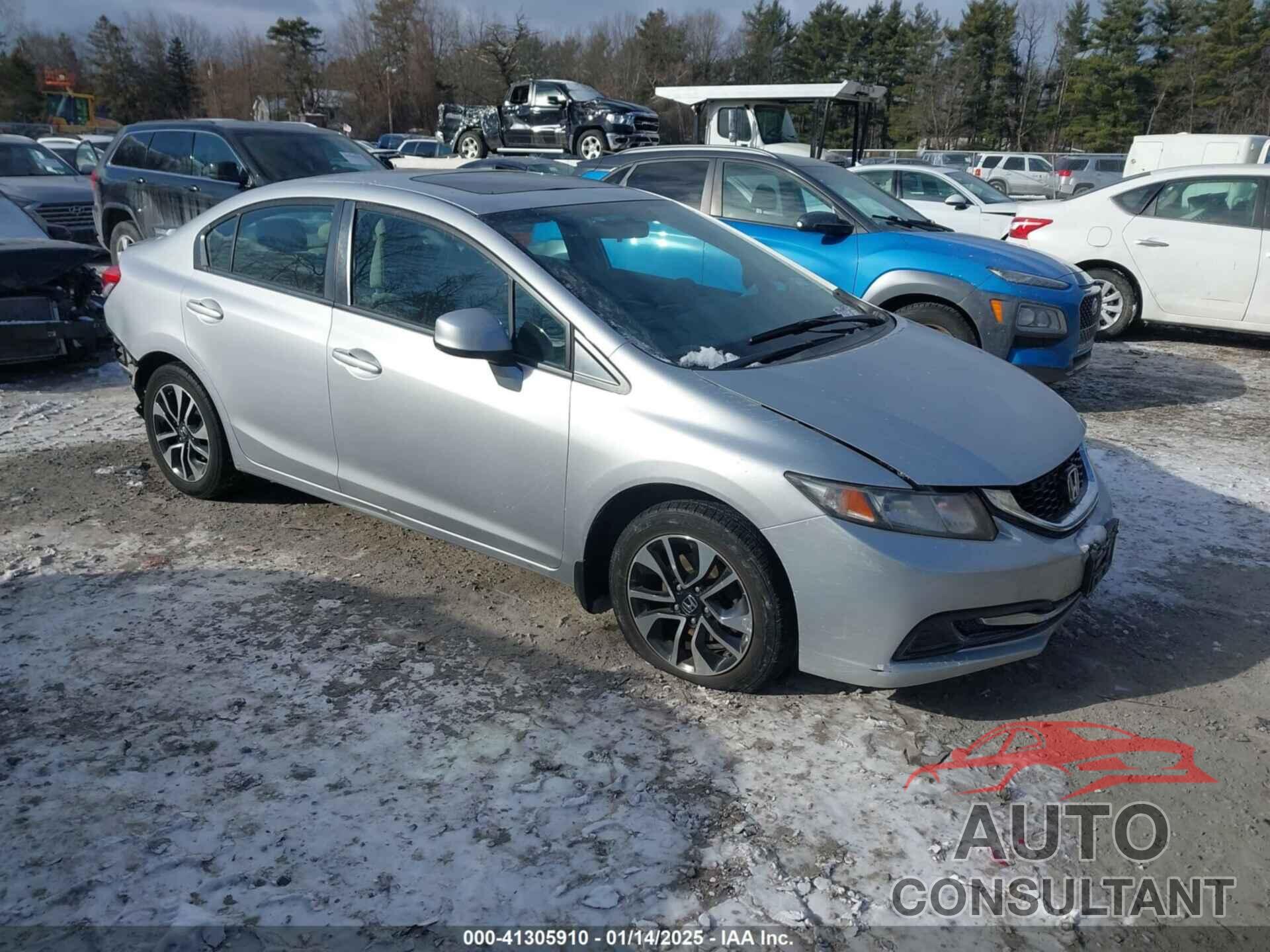 HONDA CIVIC 2013 - 2HGFB2F8XDH537412