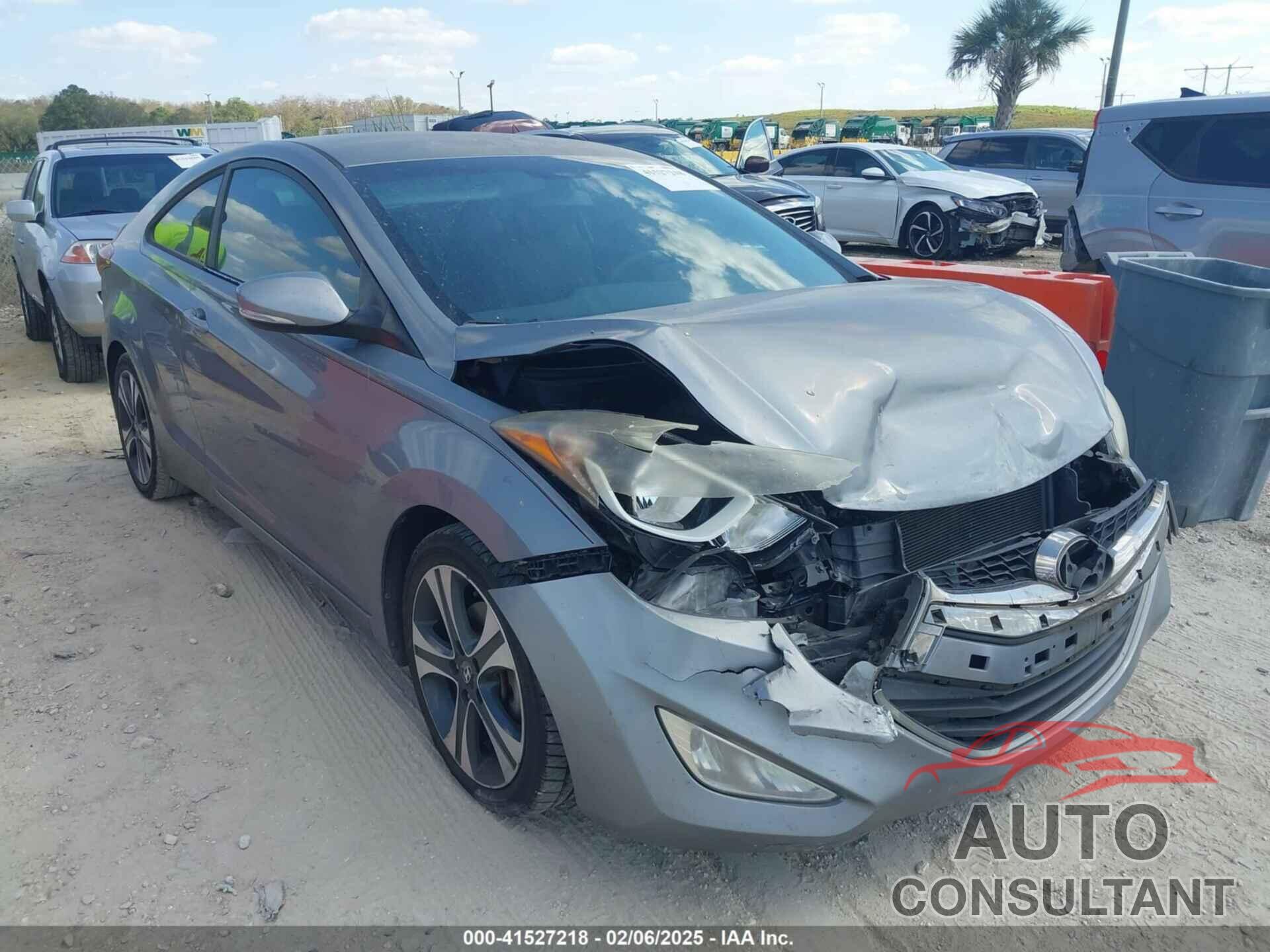 HYUNDAI ELANTRA 2014 - KMHDH6AH2EU029187