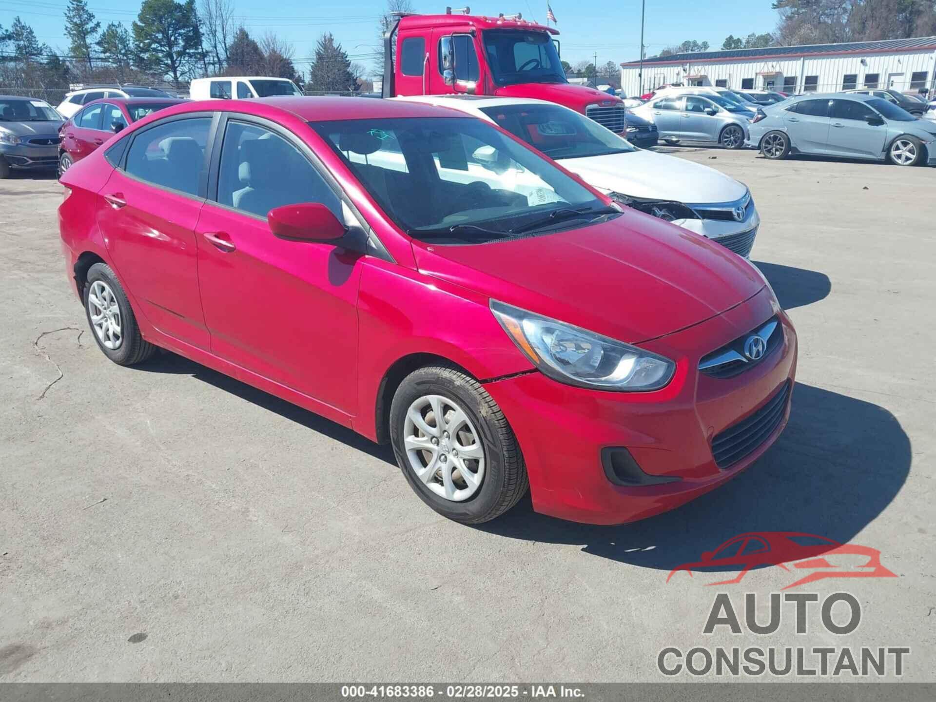 HYUNDAI ACCENT 2014 - KMHCT4AE8EU729736