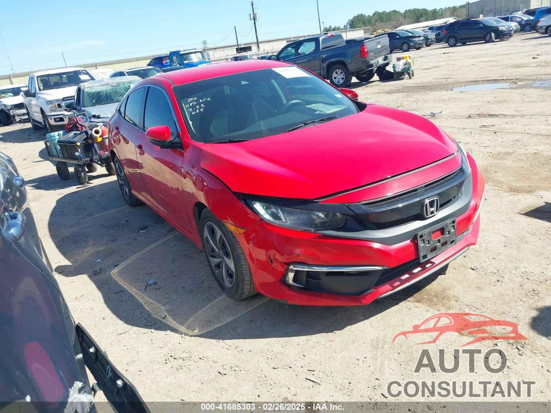 HONDA CIVIC 2019 - 2HGFC2F6XKH537127