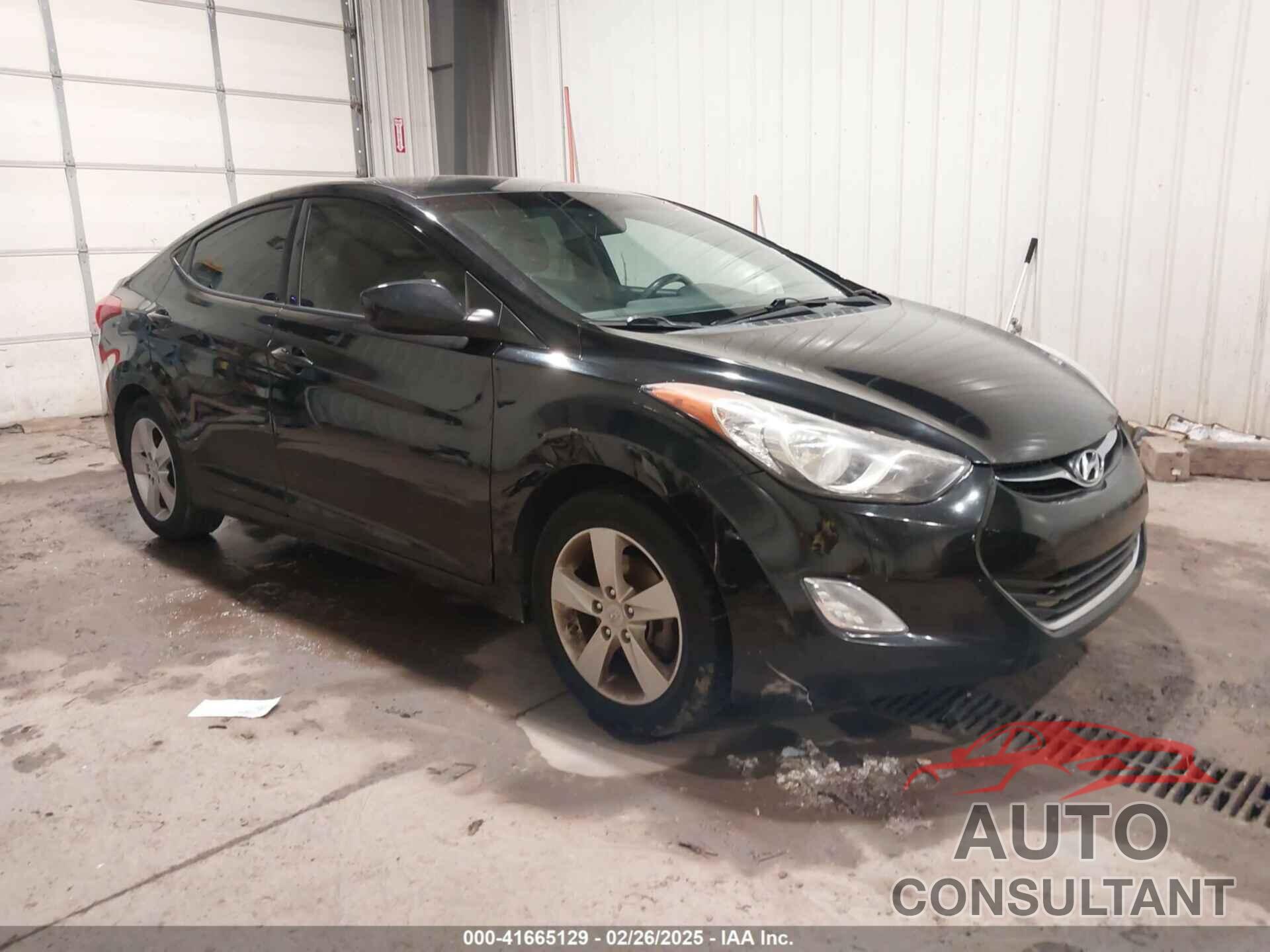 HYUNDAI ELANTRA 2013 - KMHDH4AE9DU916102