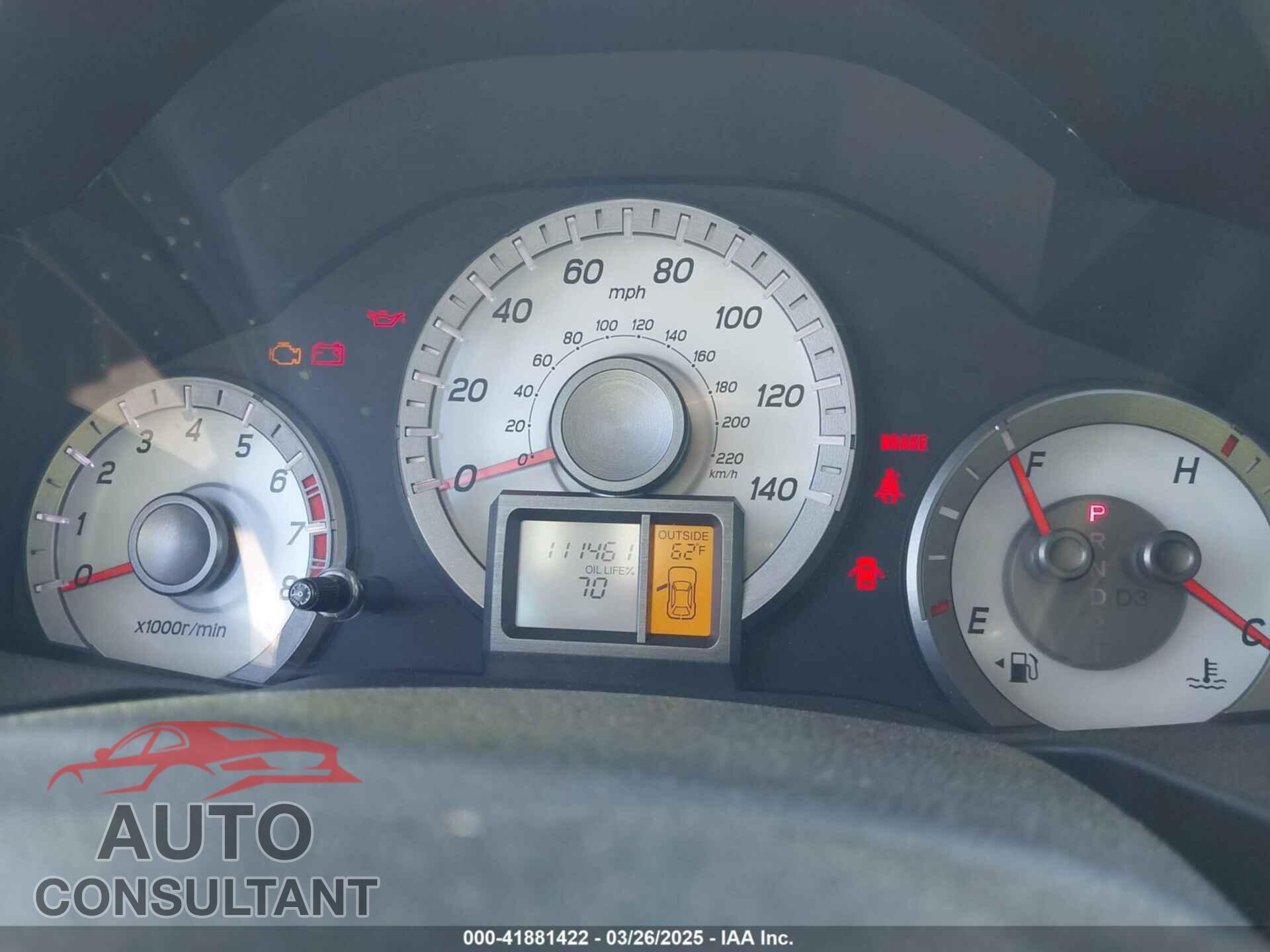 HONDA PILOT 2013 - 5FNYF3H67DB010477