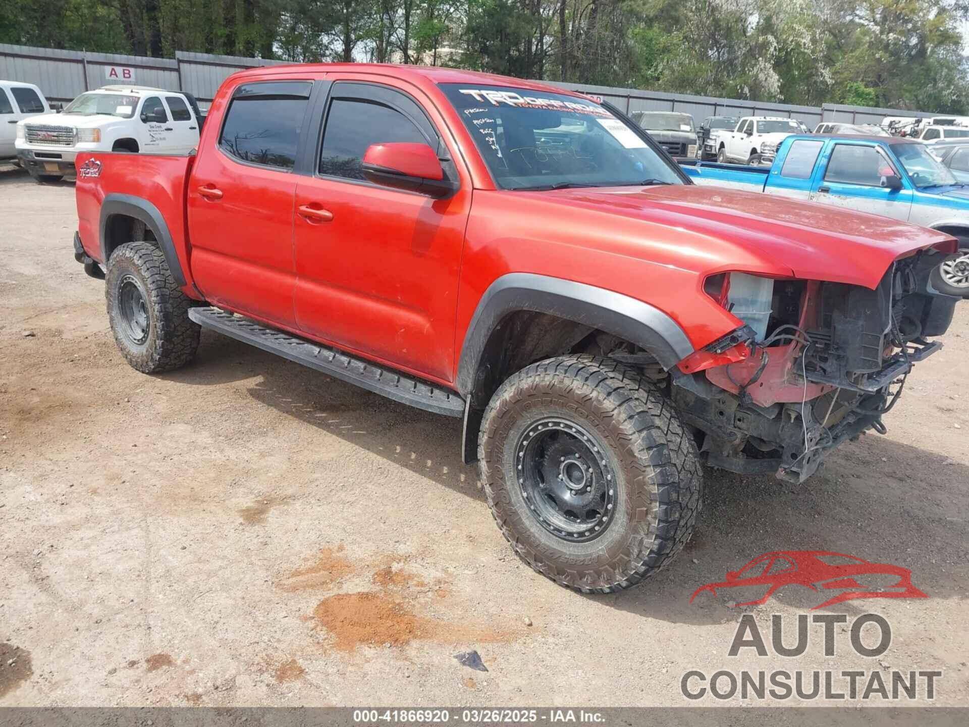 TOYOTA TACOMA 2017 - 5TFCZ5AN0HX053200