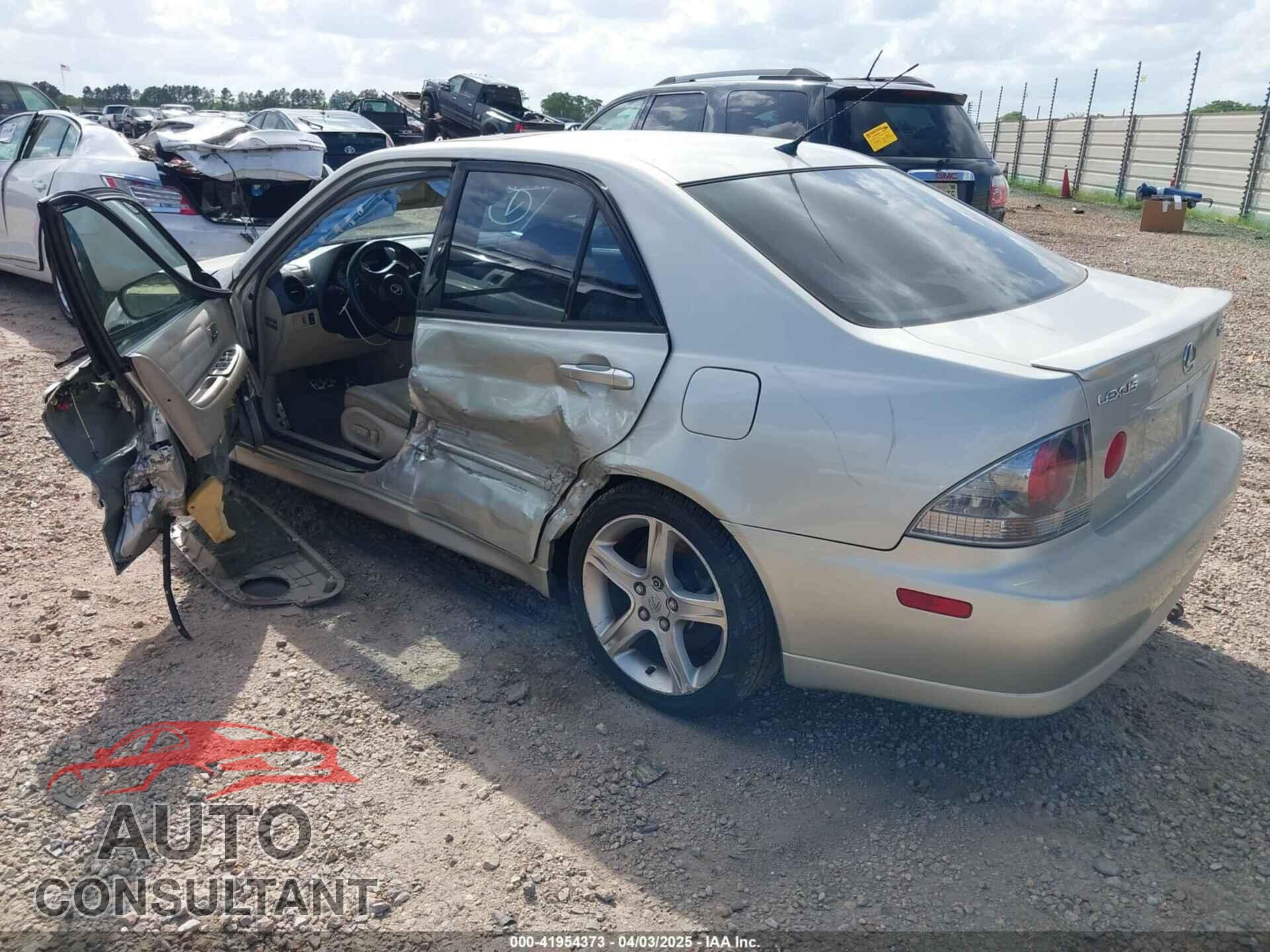 LEXUS IS 300 2004 - JTHBD192940082113