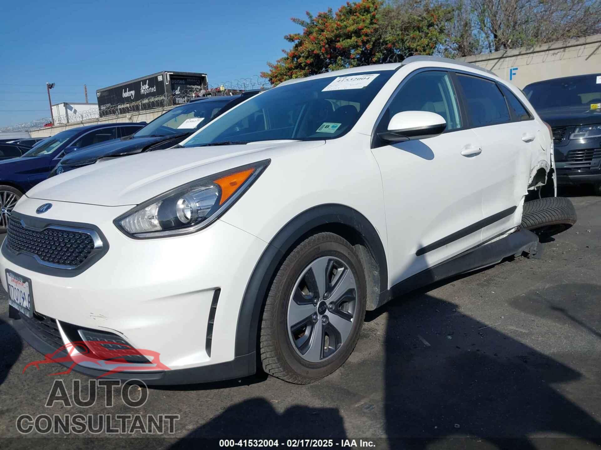 KIA NIRO 2017 - KNDCB3LC2H5085064