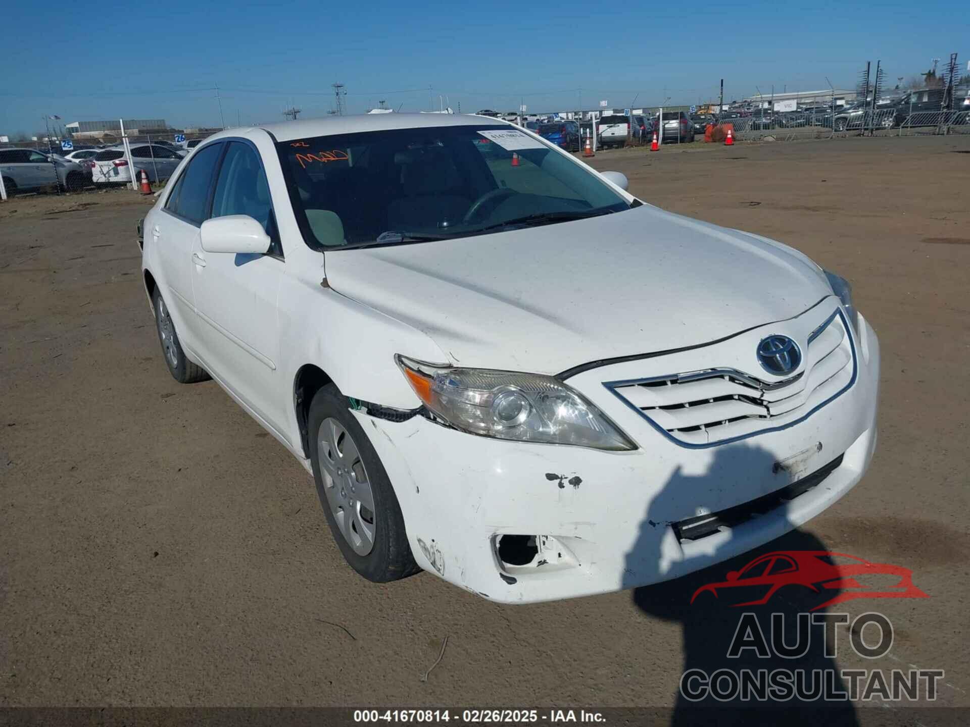 TOYOTA CAMRY 2010 - 4T1BF3EK7AU575088