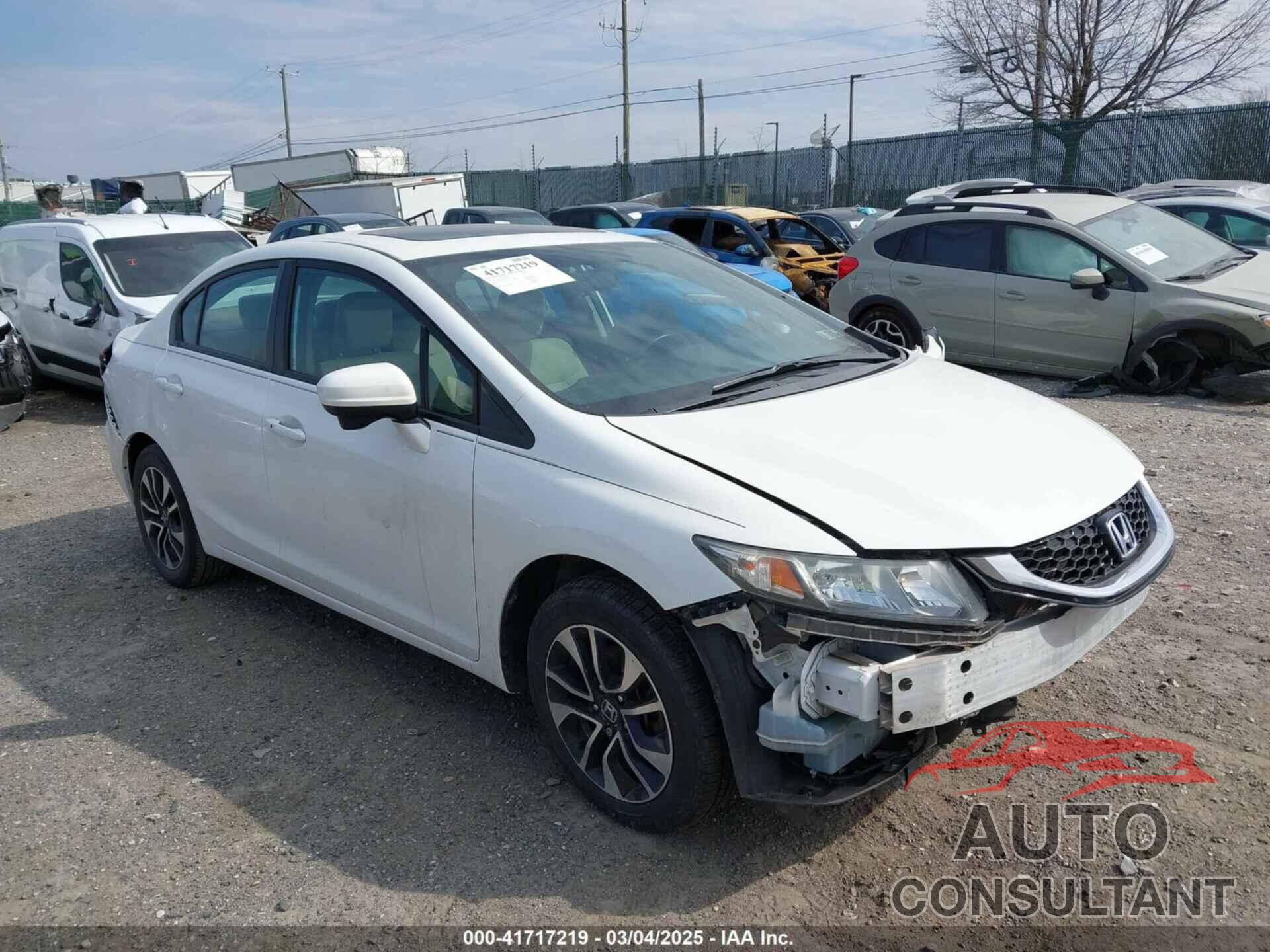 HONDA CIVIC 2014 - 19XFB2F84EE247355
