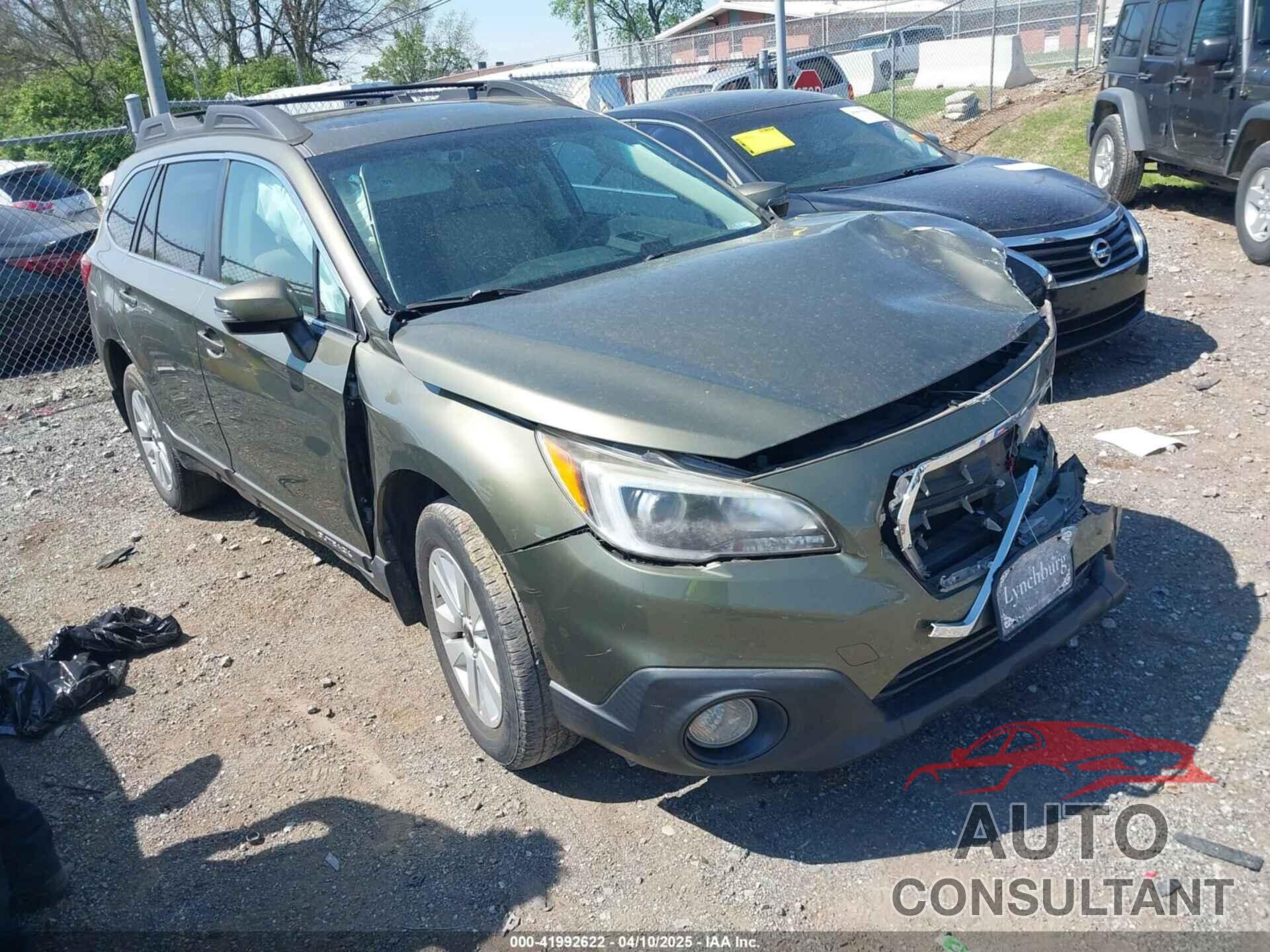 SUBARU OUTBACK 2017 - 4S4BSAHC4H3362491