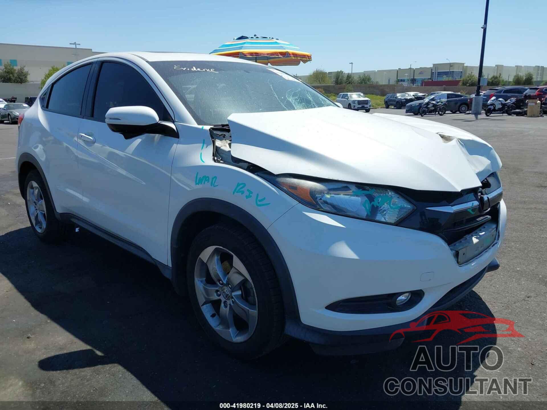 HONDA HR-V 2017 - 3CZRU5H54HM726911