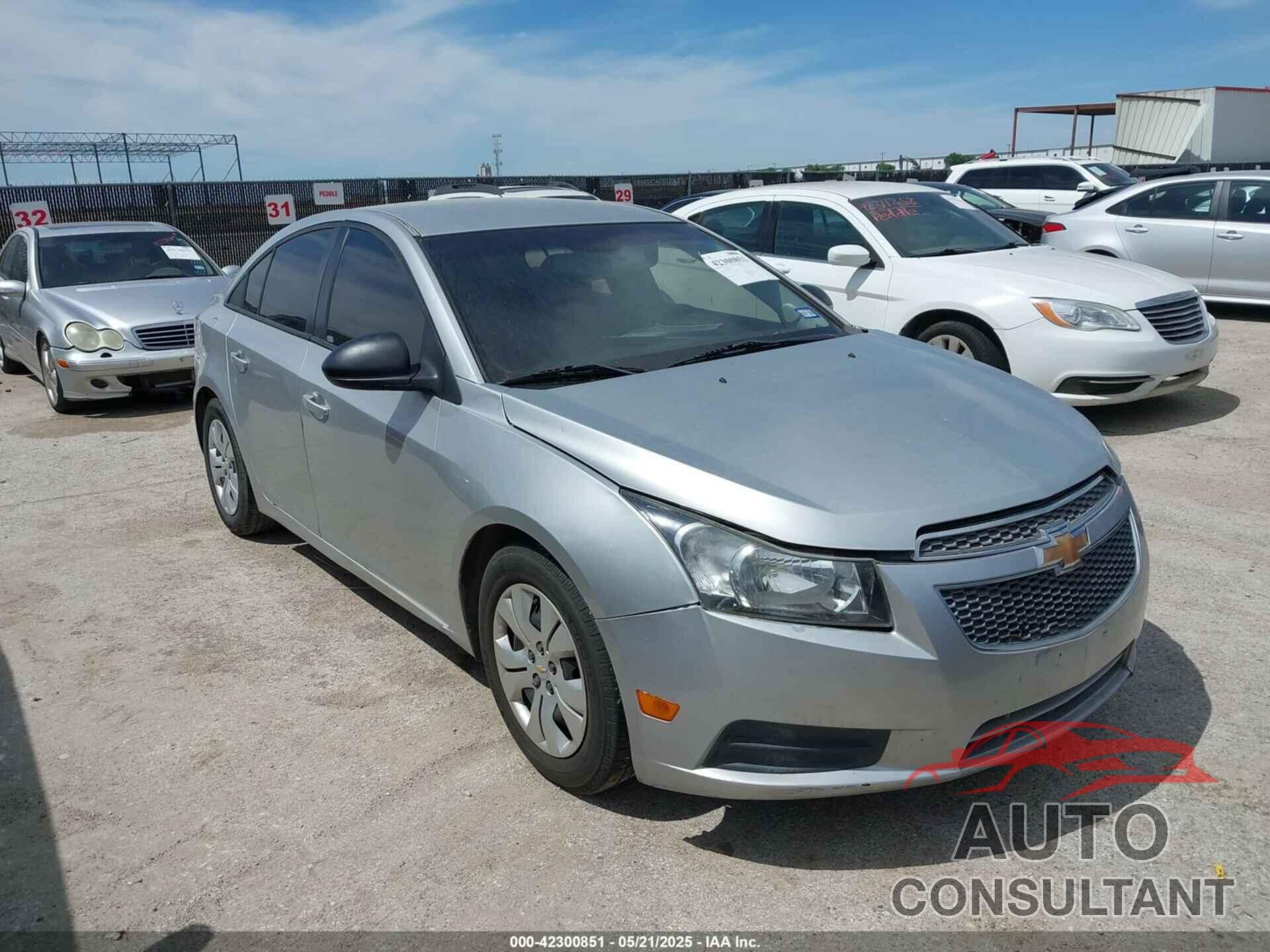 CHEVROLET CRUZE 2013 - 1G1PA5SH4D7160237